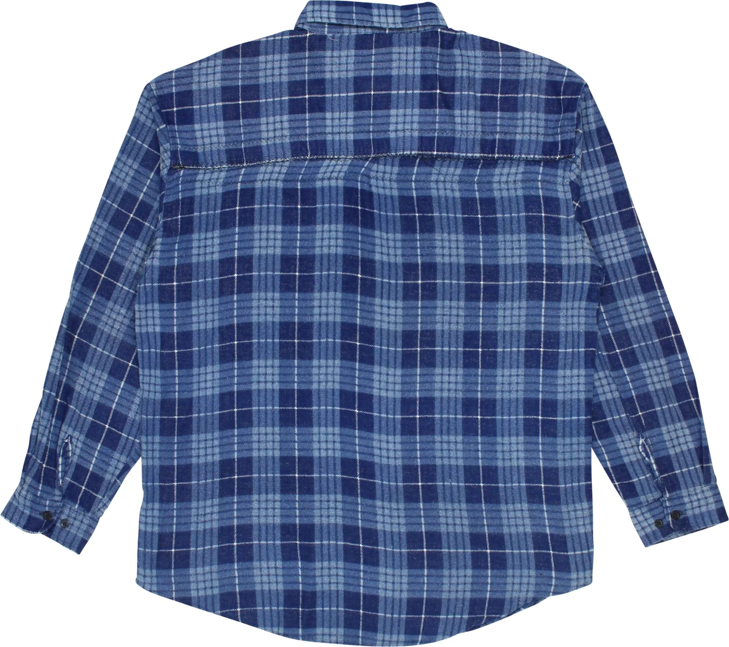 St. Maarten - Checkered Flannel Shirt- ThriftTale.com - Vintage and second handclothing