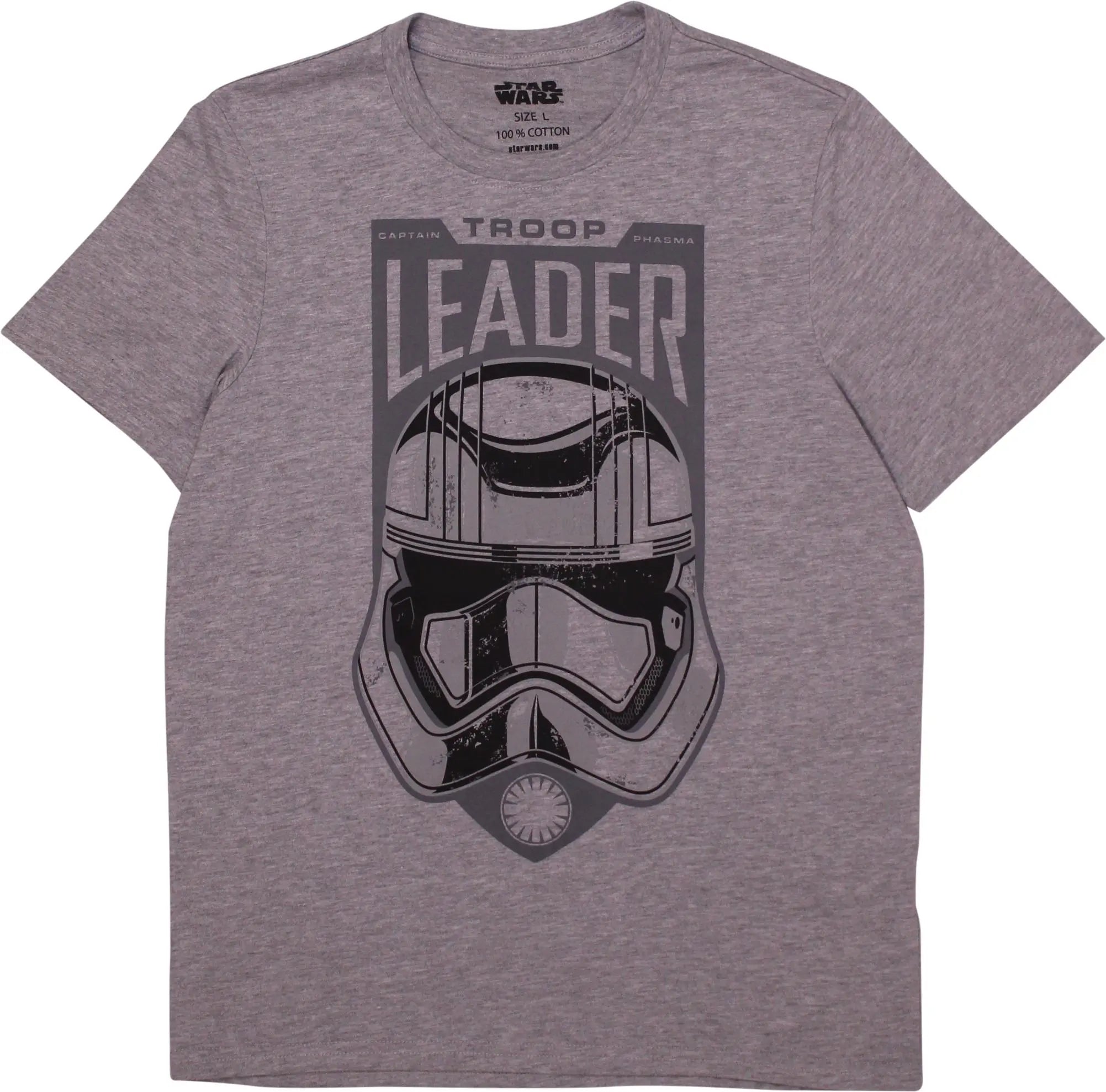 Star Wars - Grey Star Wars T-Shirt- ThriftTale.com - Vintage and second handclothing