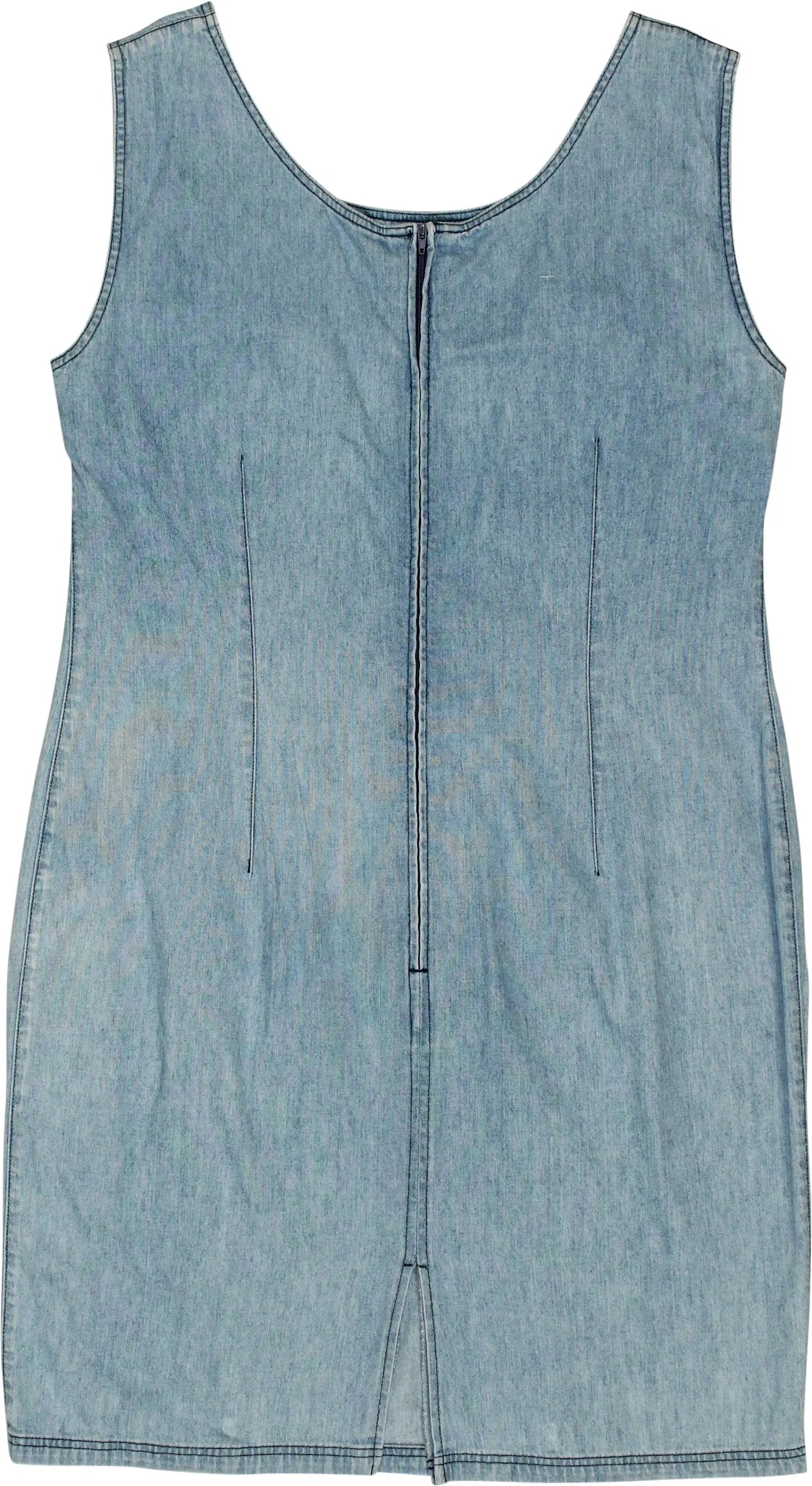 Steilmann - 90s Denim Dress- ThriftTale.com - Vintage and second handclothing