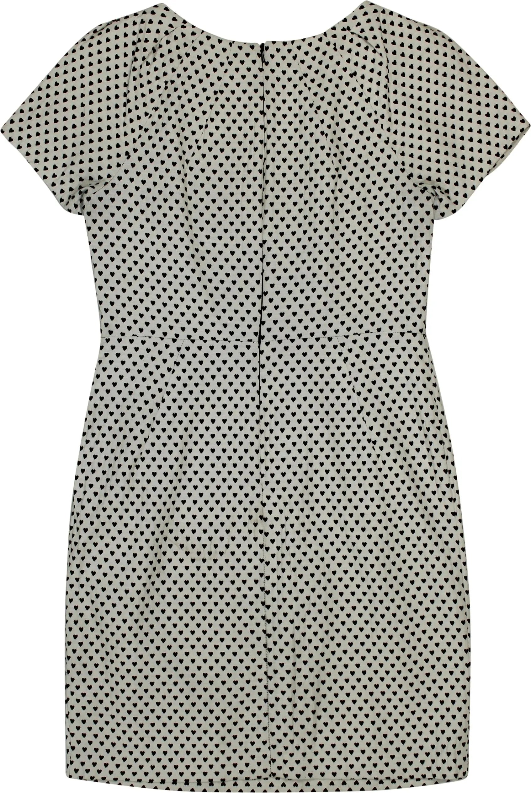 Steps - Patterned Dress- ThriftTale.com - Vintage and second handclothing
