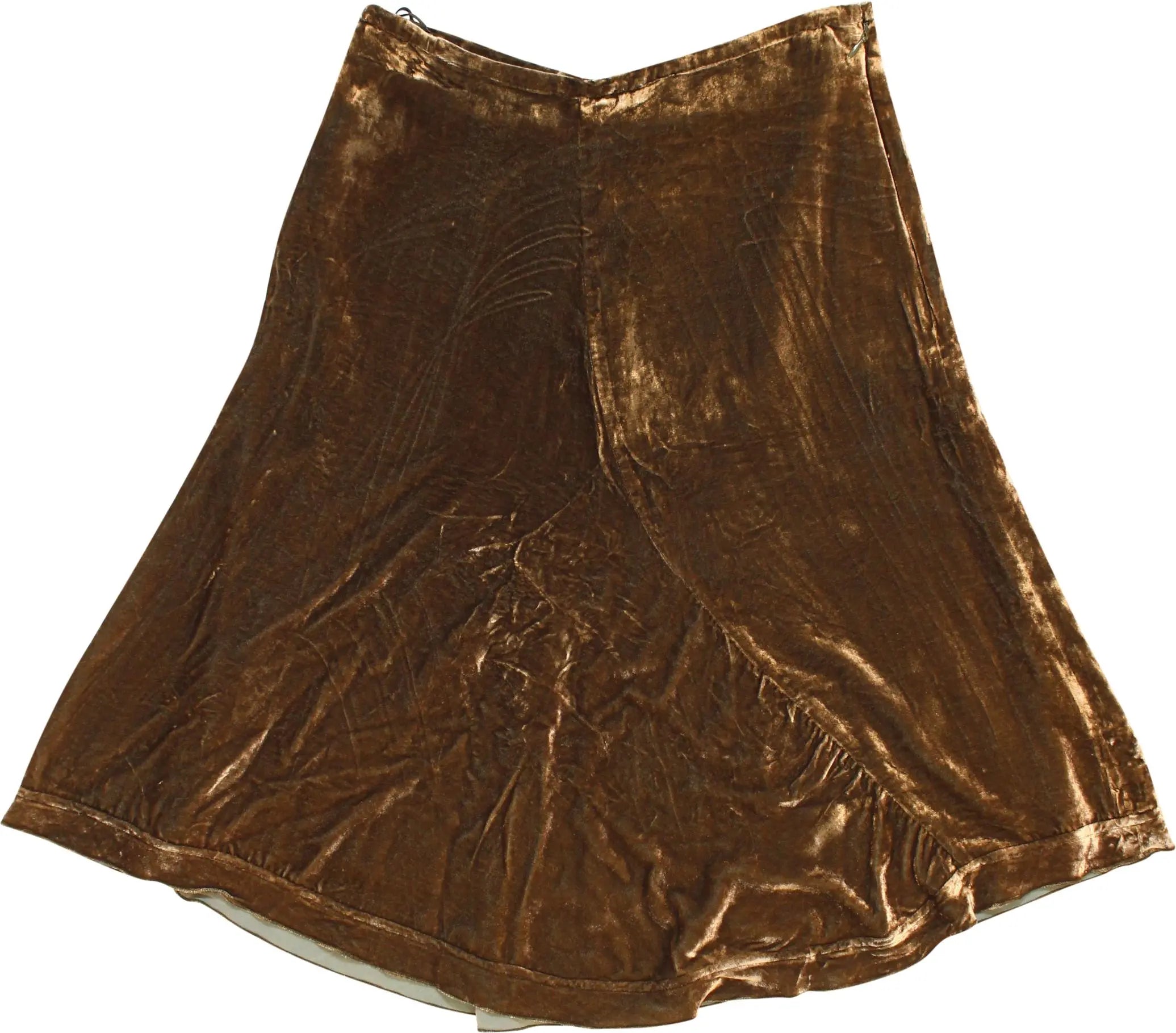 Stills - Asymmetric Velvet Skirt- ThriftTale.com - Vintage and second handclothing