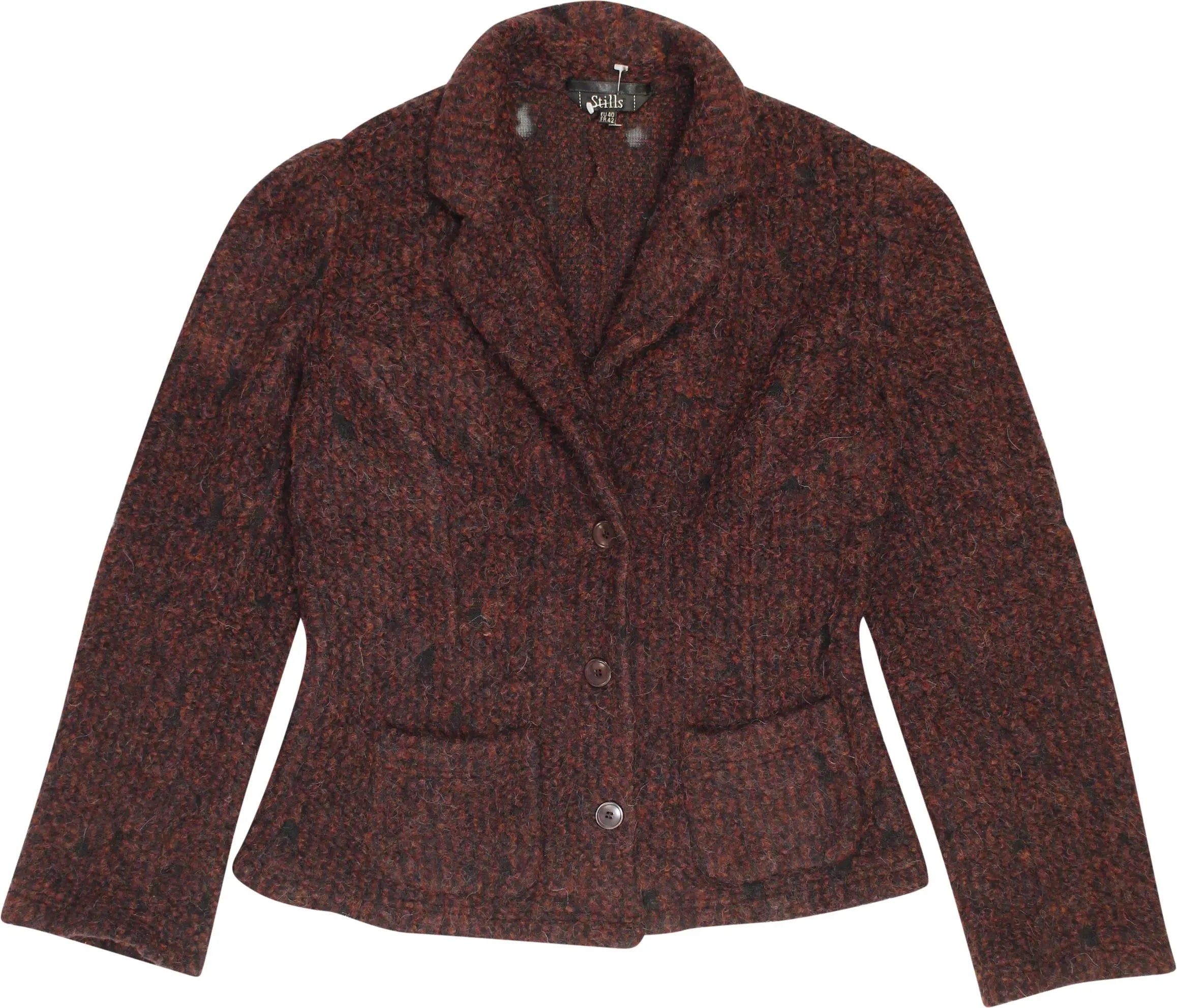 Stills - Wool Knitted Blazer- ThriftTale.com - Vintage and second handclothing