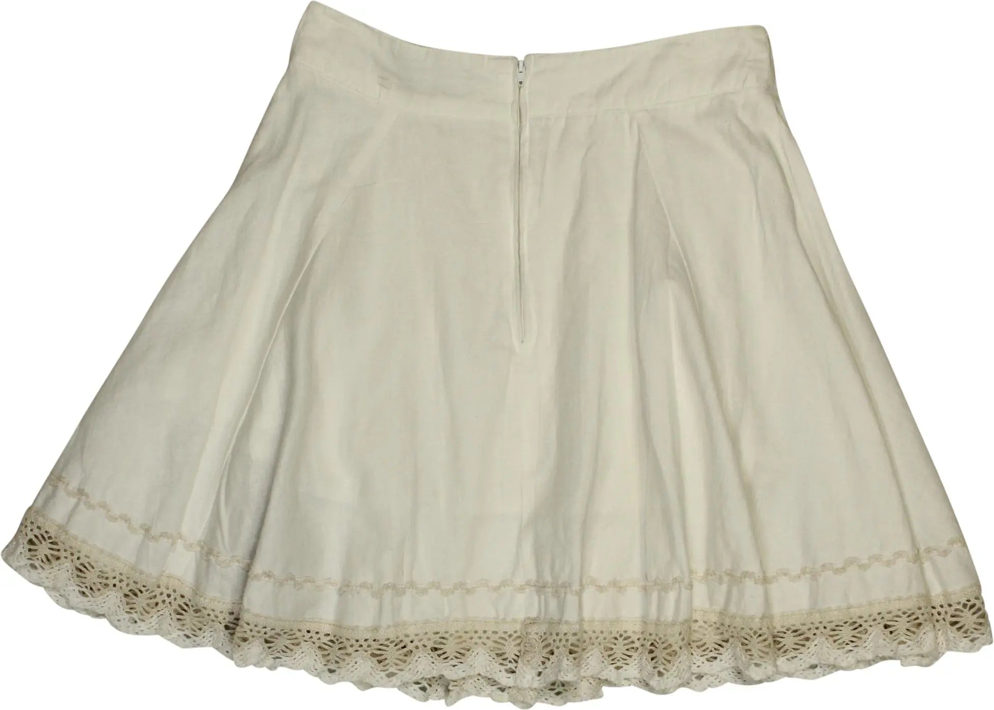 Stockerpoint - Linen Blend Skirt- ThriftTale.com - Vintage and second handclothing