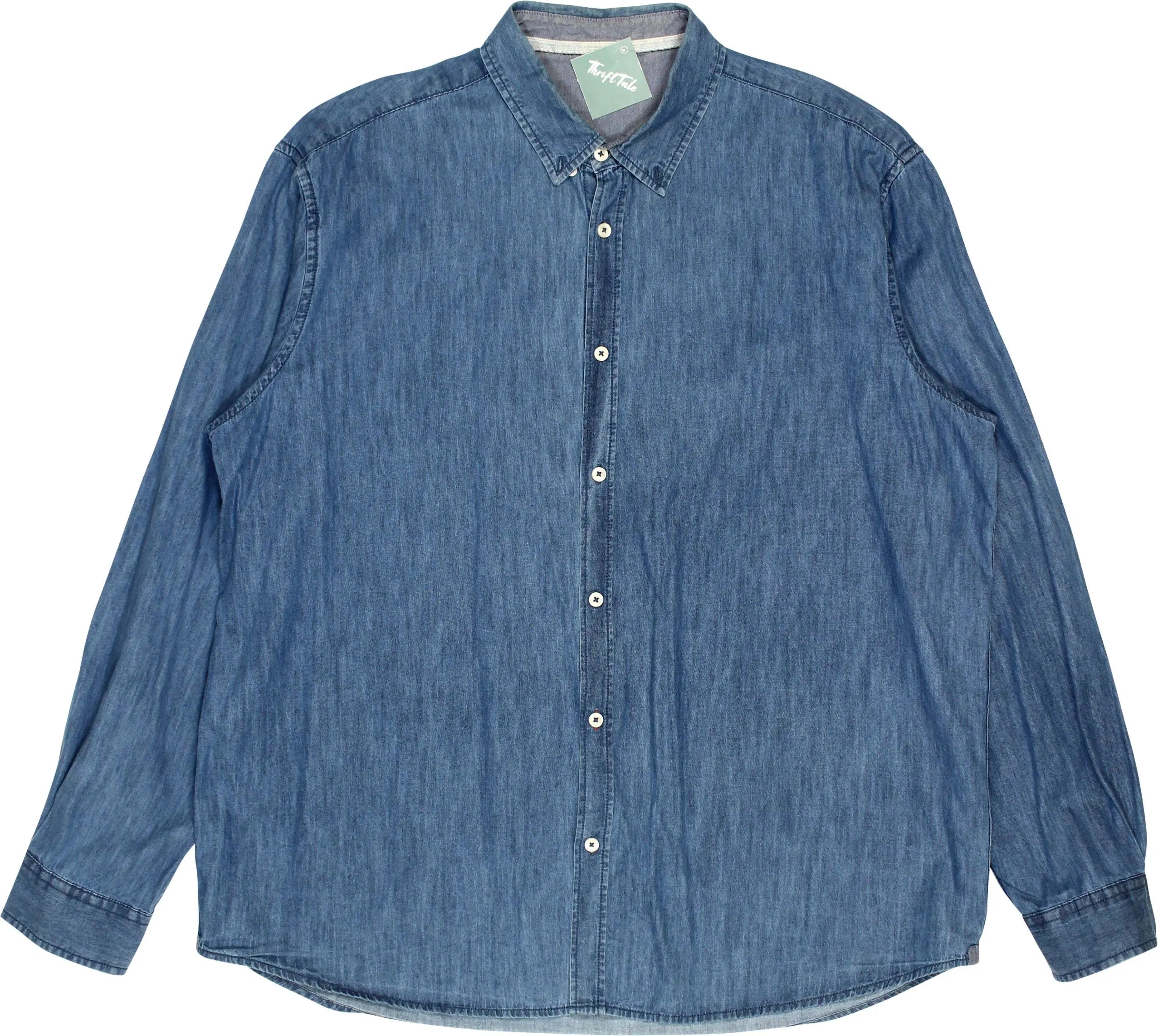 Straight Up - Denim Shirt- ThriftTale.com - Vintage and second handclothing