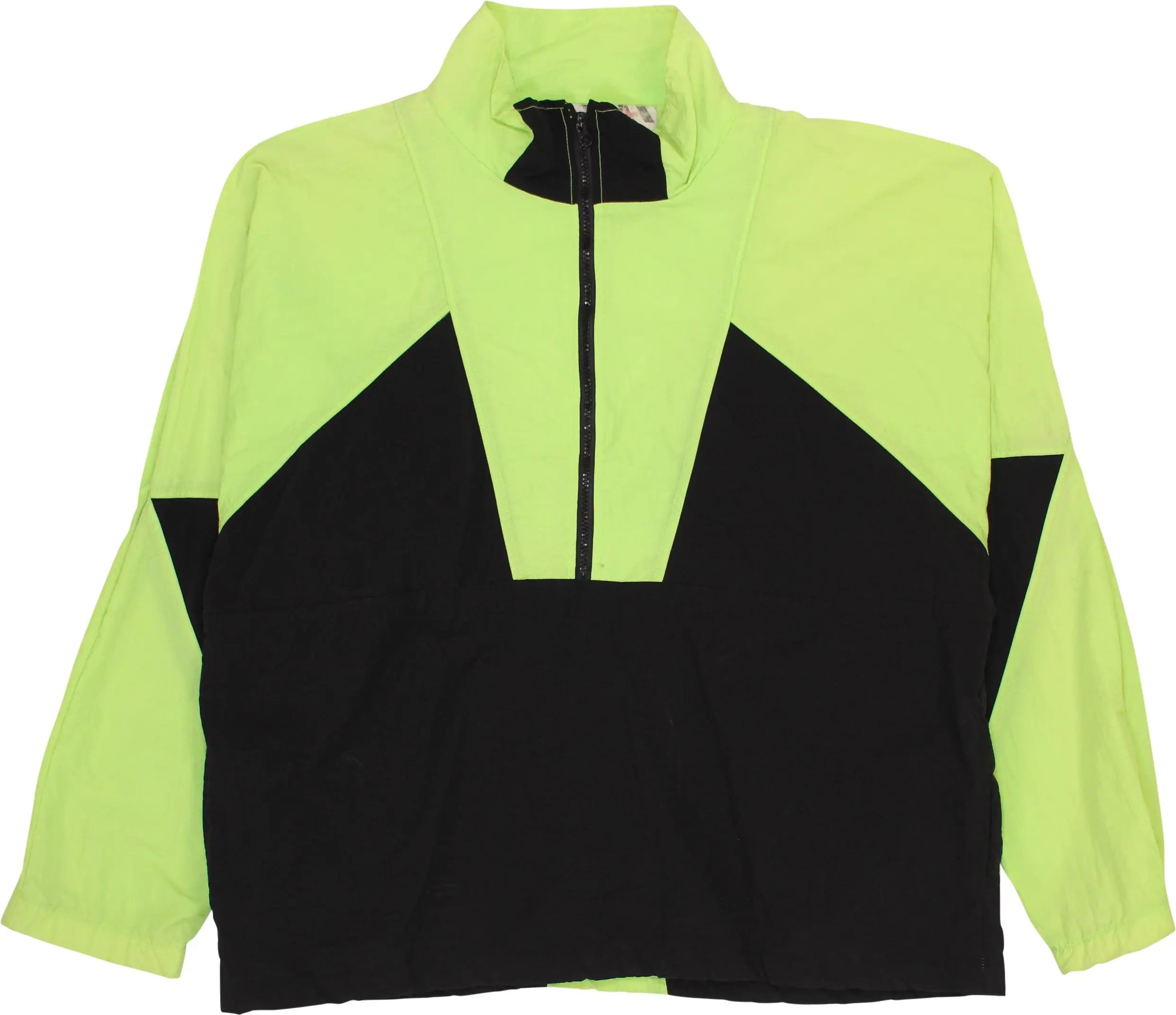 Street Closed - 90s Windbreaker- ThriftTale.com - Vintage and second handclothing