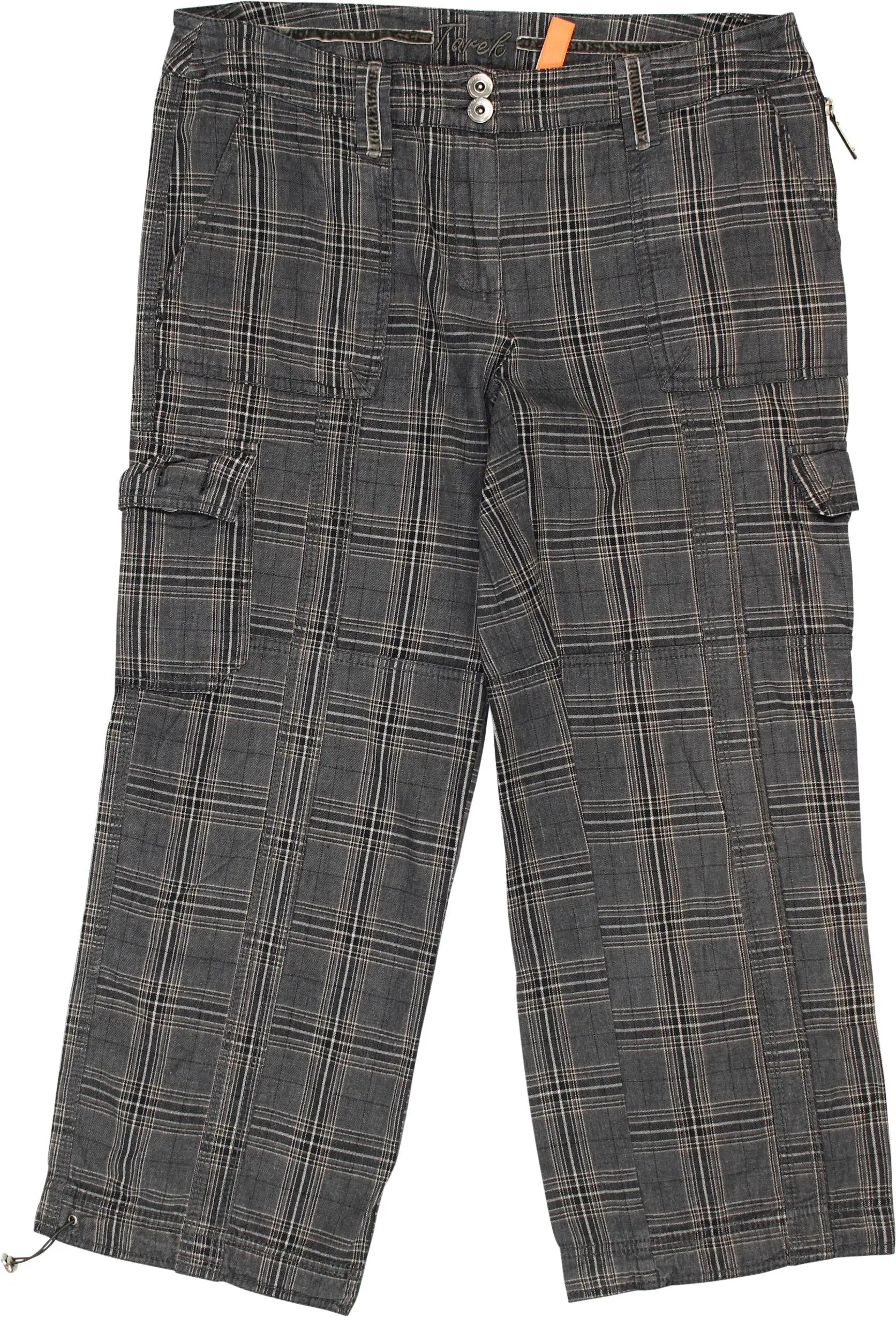 Street One - Checkered Pants- ThriftTale.com - Vintage and second handclothing