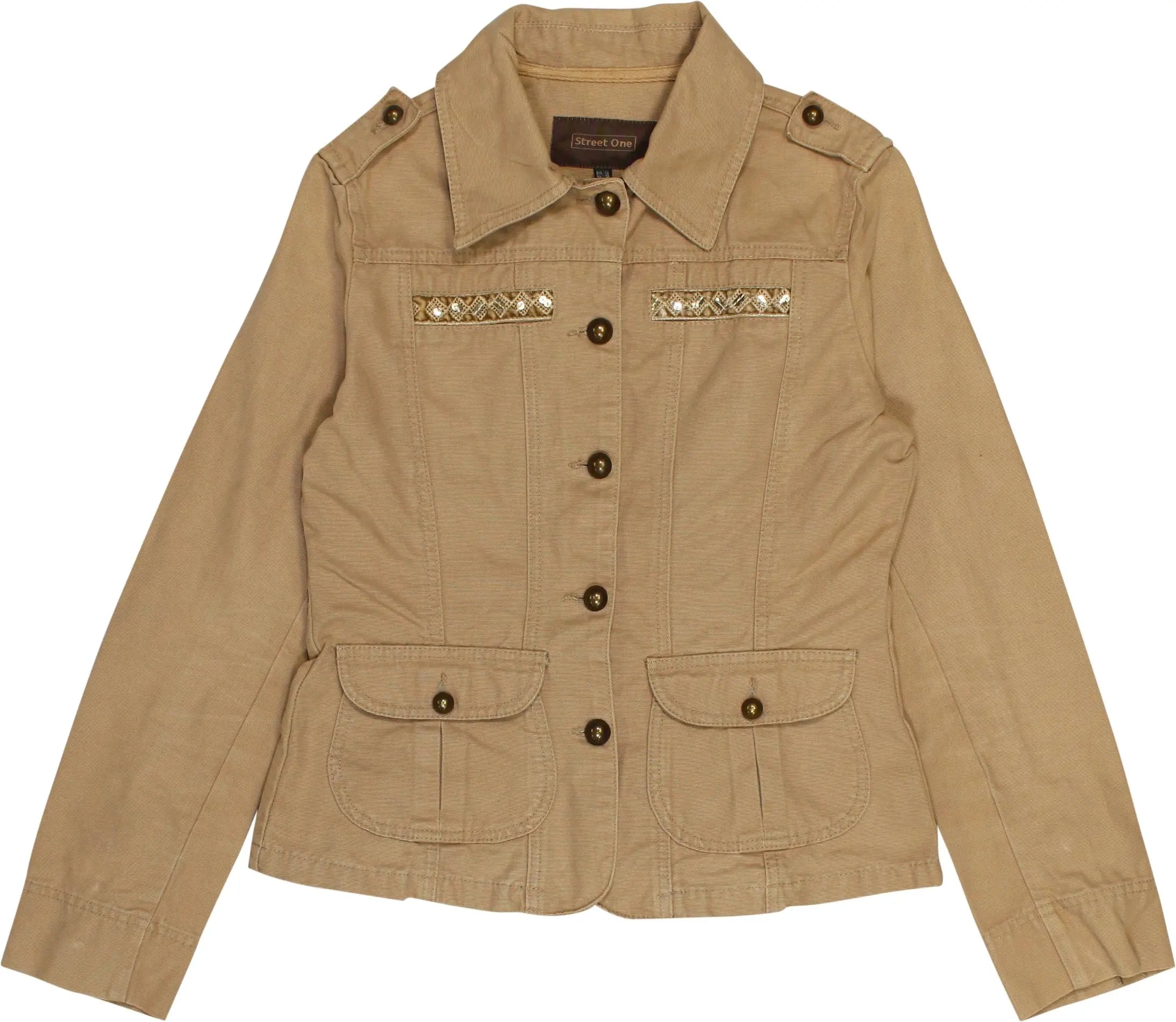 Street One - Denim Jacket- ThriftTale.com - Vintage and second handclothing
