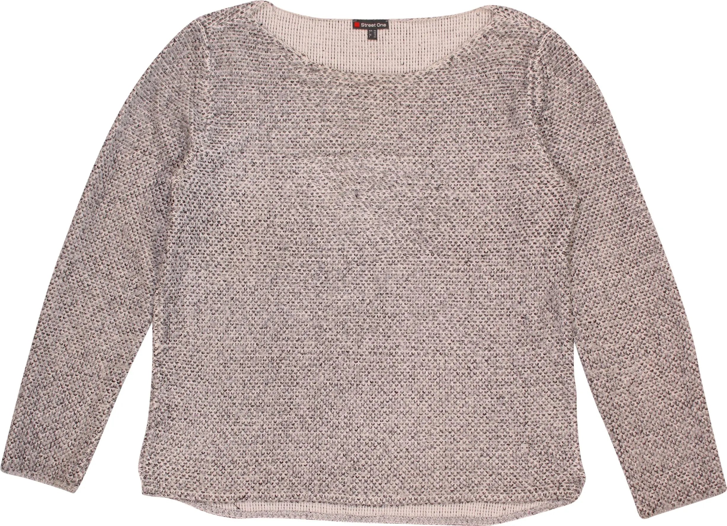 Street One - Knitted Jumper- ThriftTale.com - Vintage and second handclothing