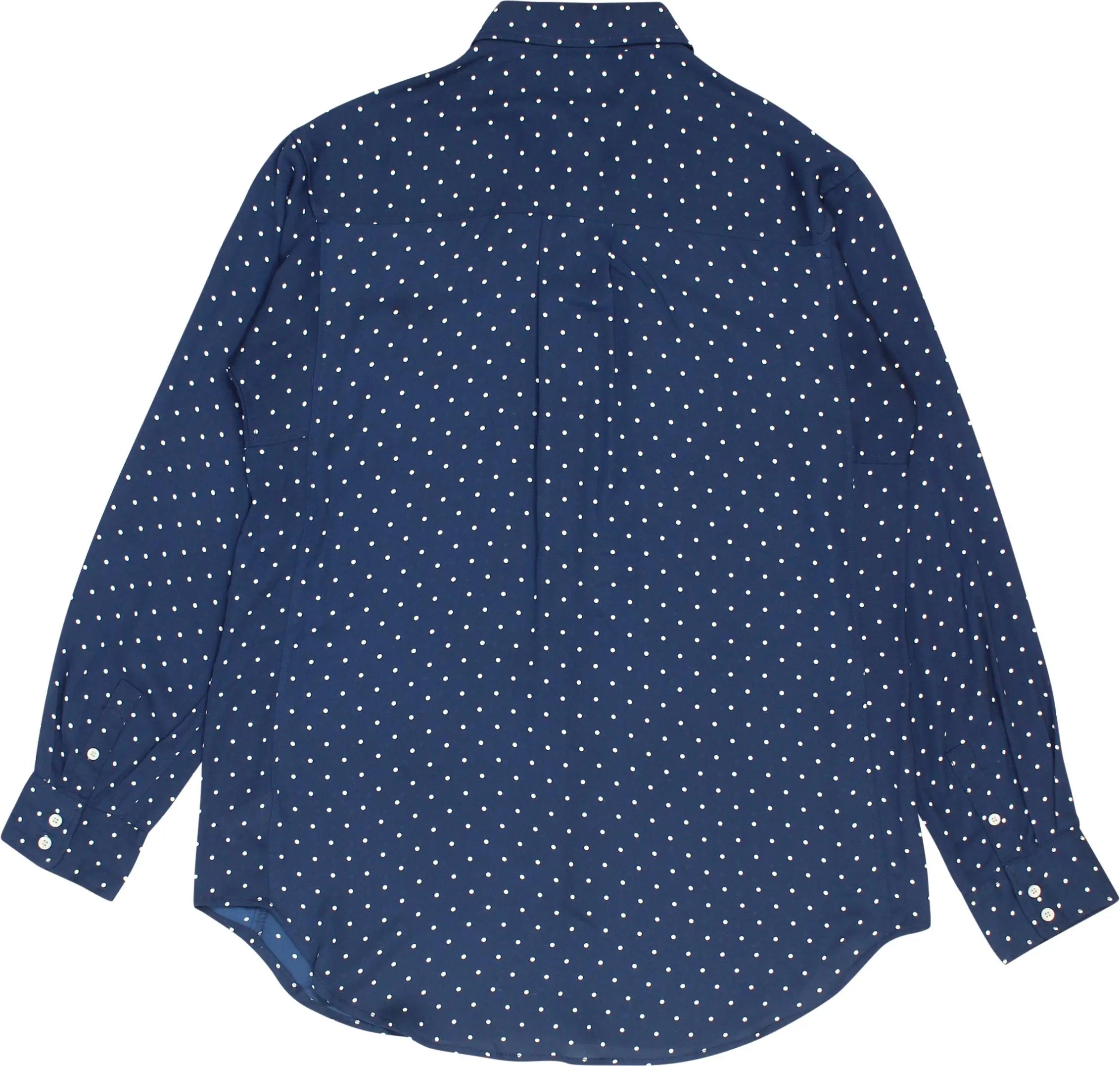 Stylus - Polka Dot Blouse- ThriftTale.com - Vintage and second handclothing