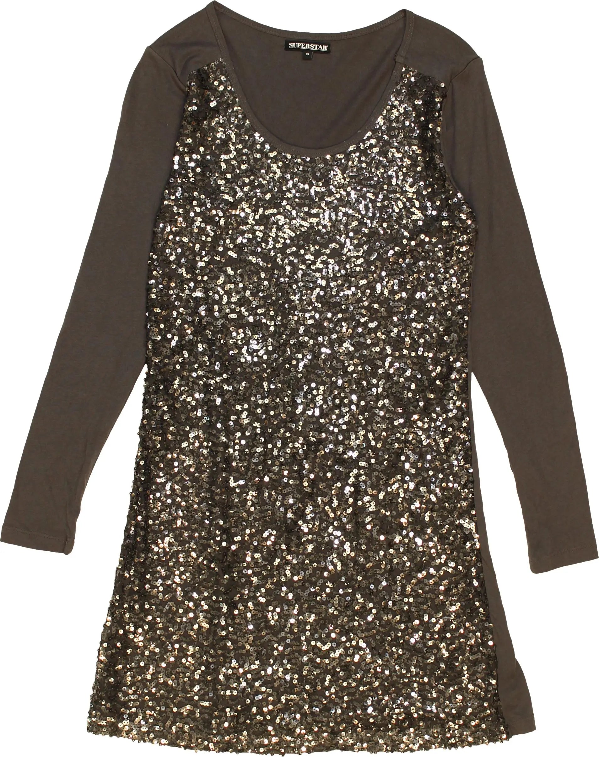 Superstar - Sequin Dress- ThriftTale.com - Vintage and second handclothing