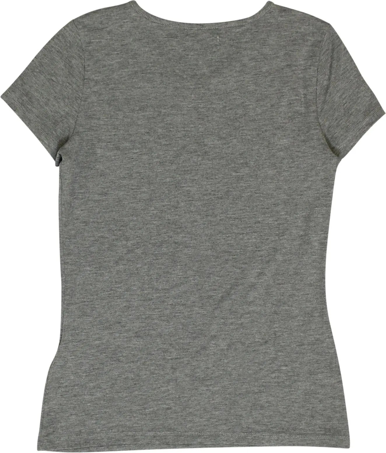 Supertrash - Grey T-shirt- ThriftTale.com - Vintage and second handclothing