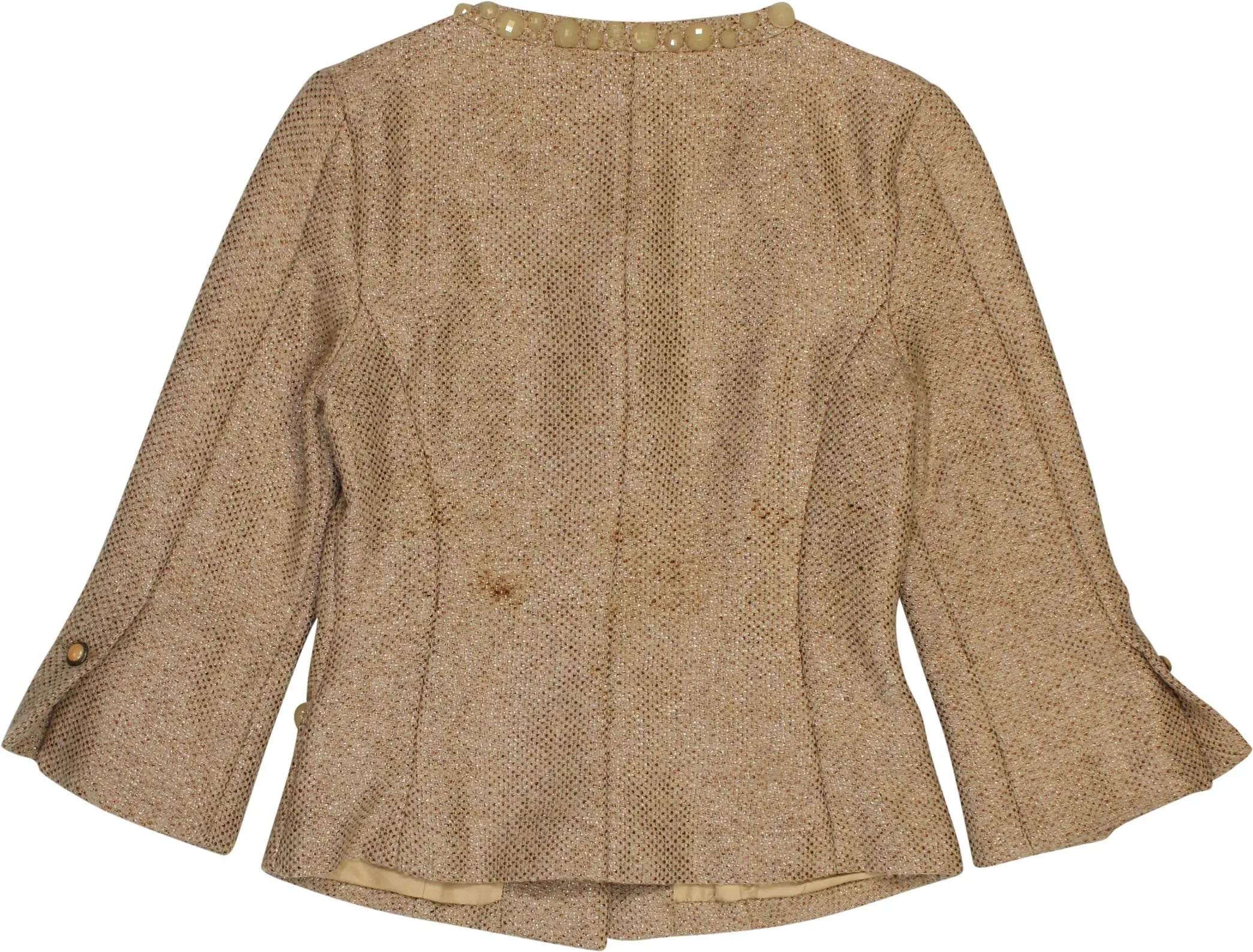 Supertrash - Tweed Blazer- ThriftTale.com - Vintage and second handclothing