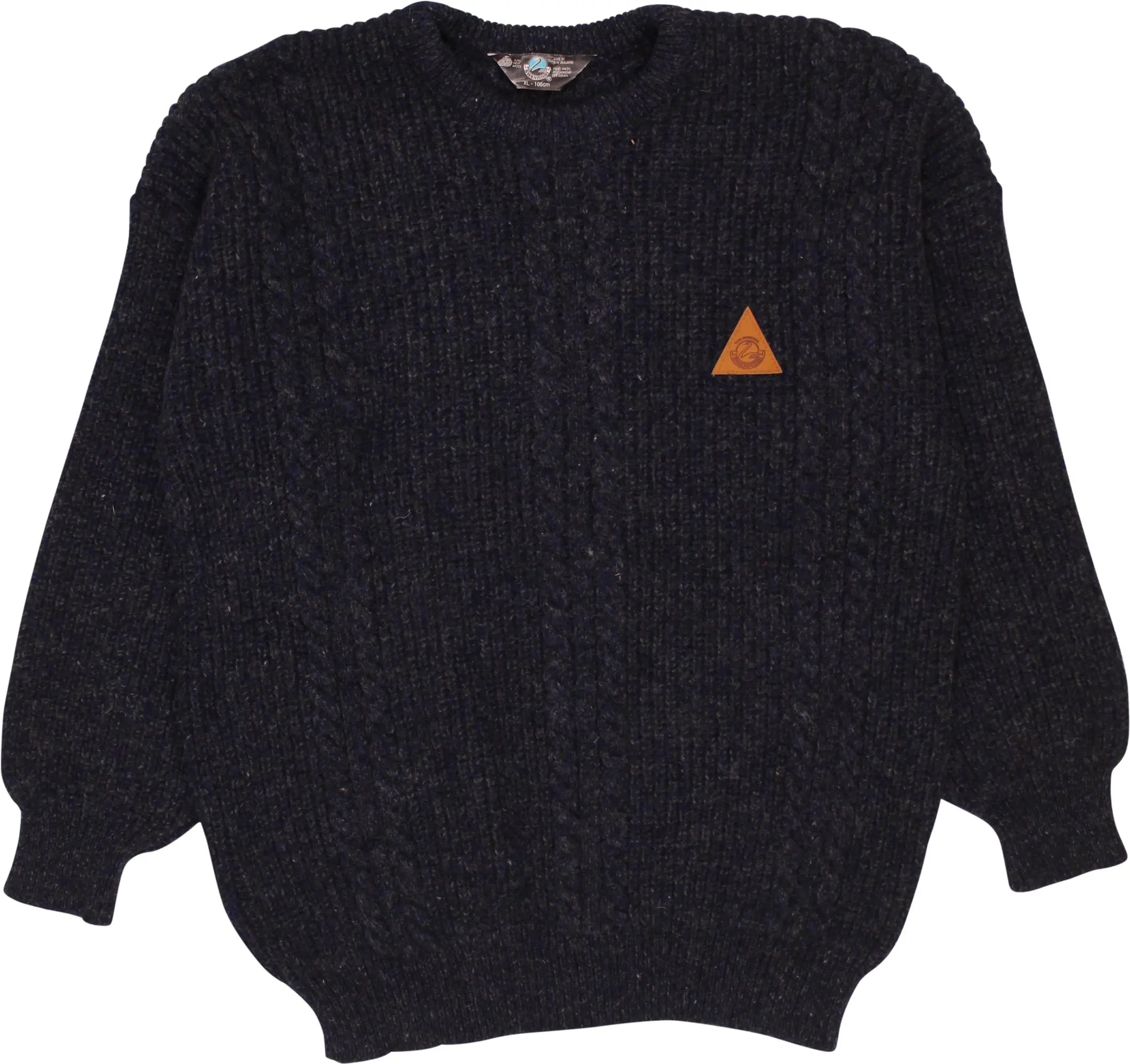 Swanndri - Wool Knitted Jumper- ThriftTale.com - Vintage and second handclothing