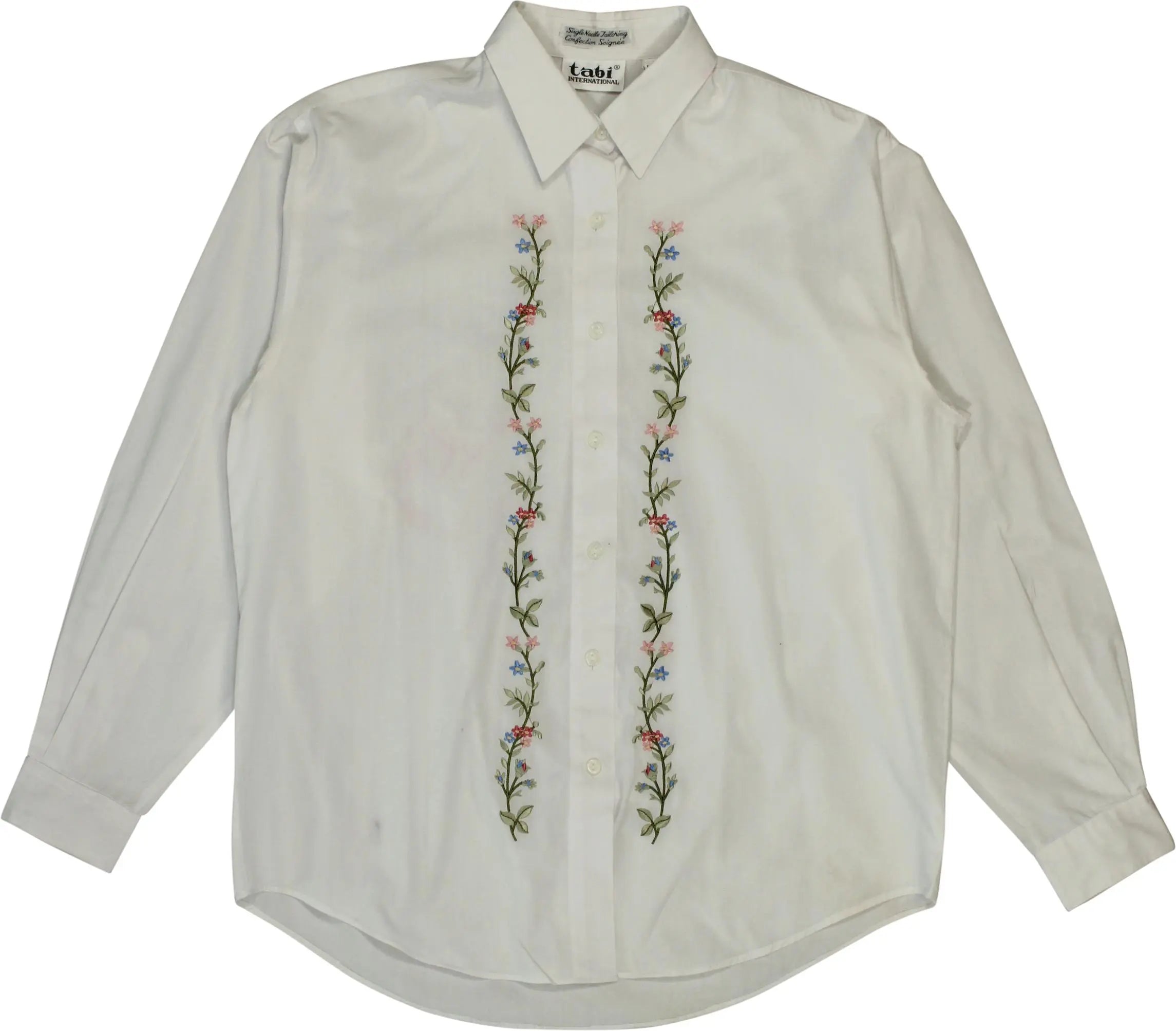 Tabi - 80s White Shirt- ThriftTale.com - Vintage and second handclothing
