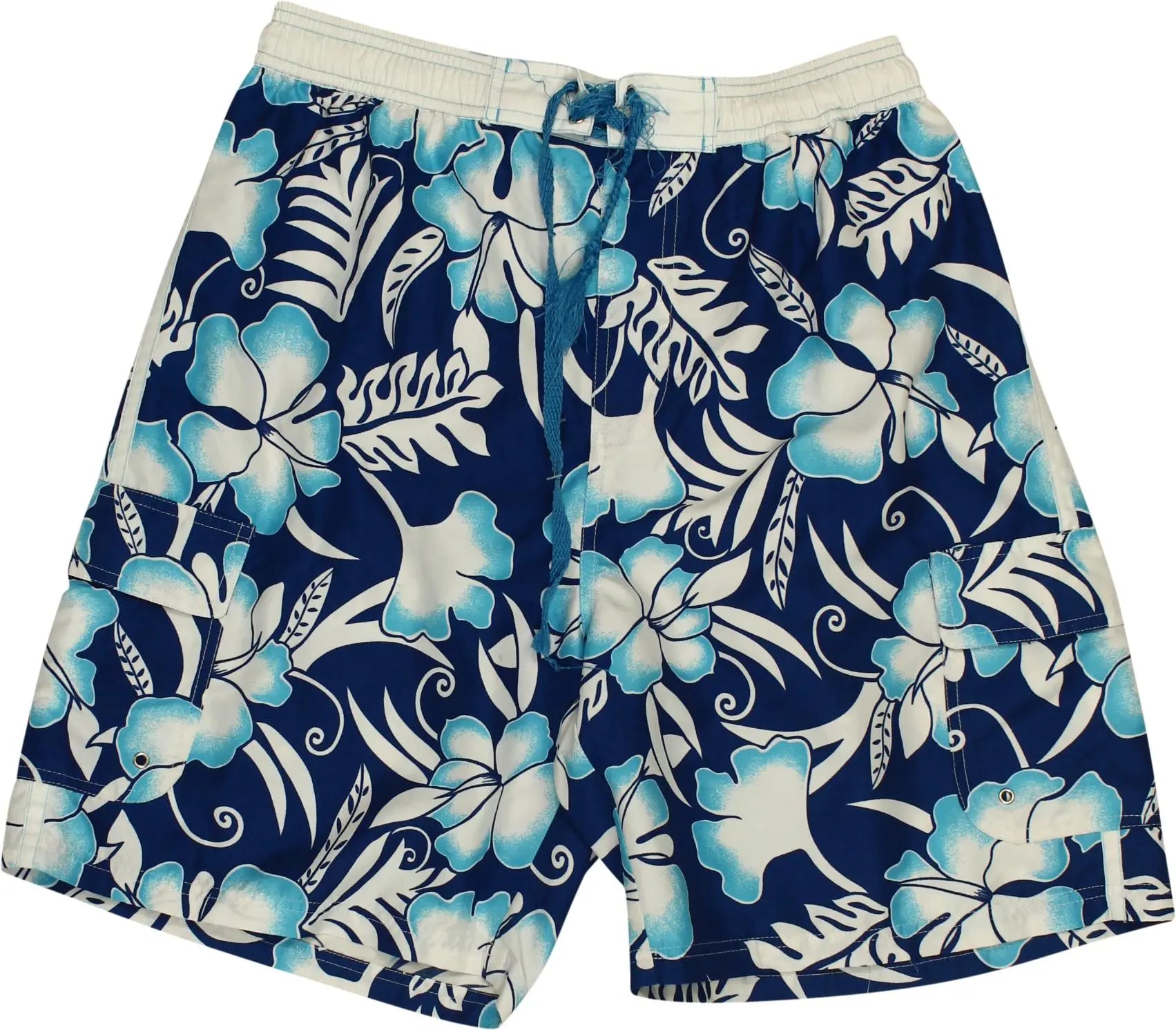 Tabu - Hawaiian Swim Shorts- ThriftTale.com - Vintage and second handclothing