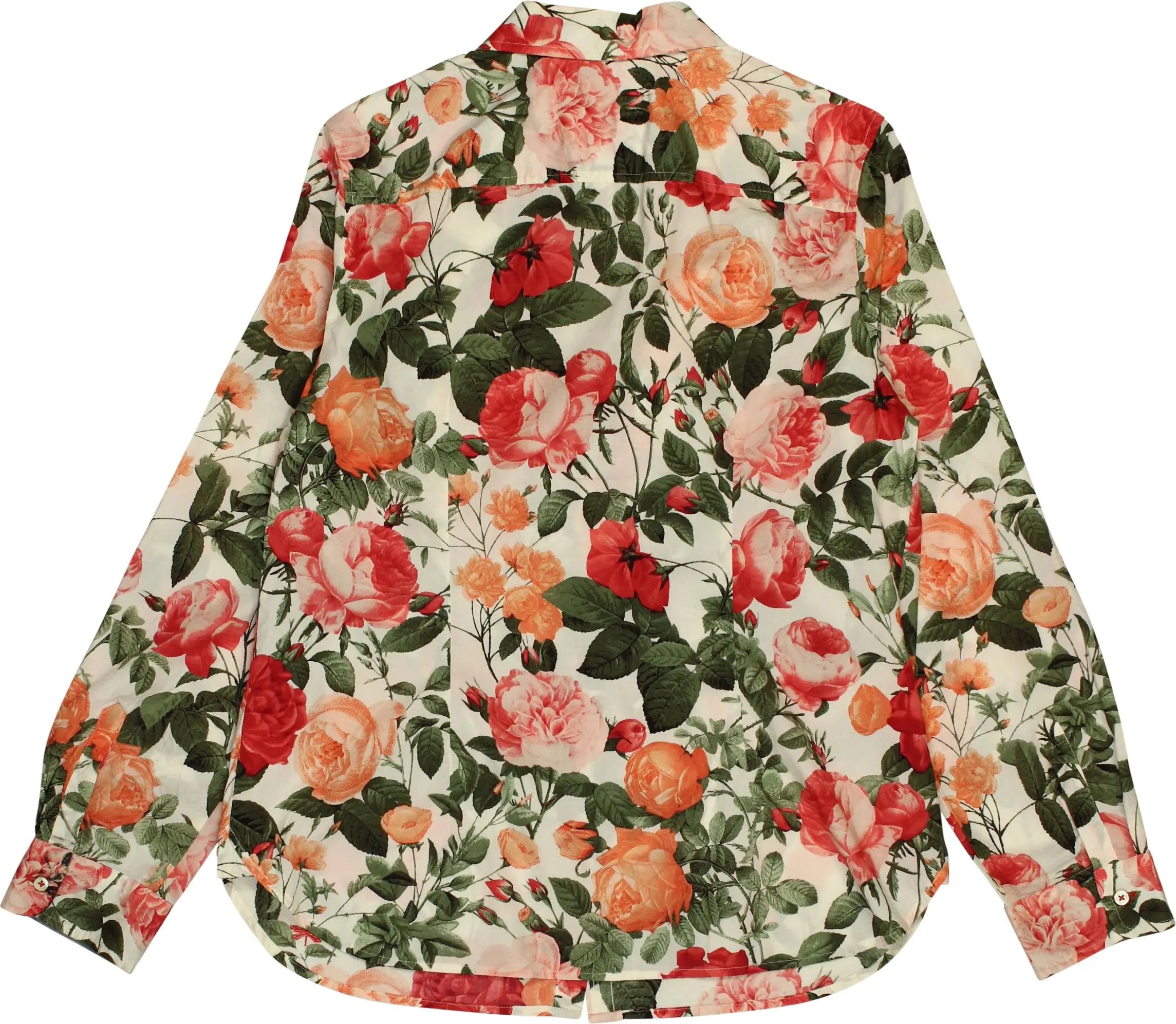 Talbots - Floral Blouse- ThriftTale.com - Vintage and second handclothing
