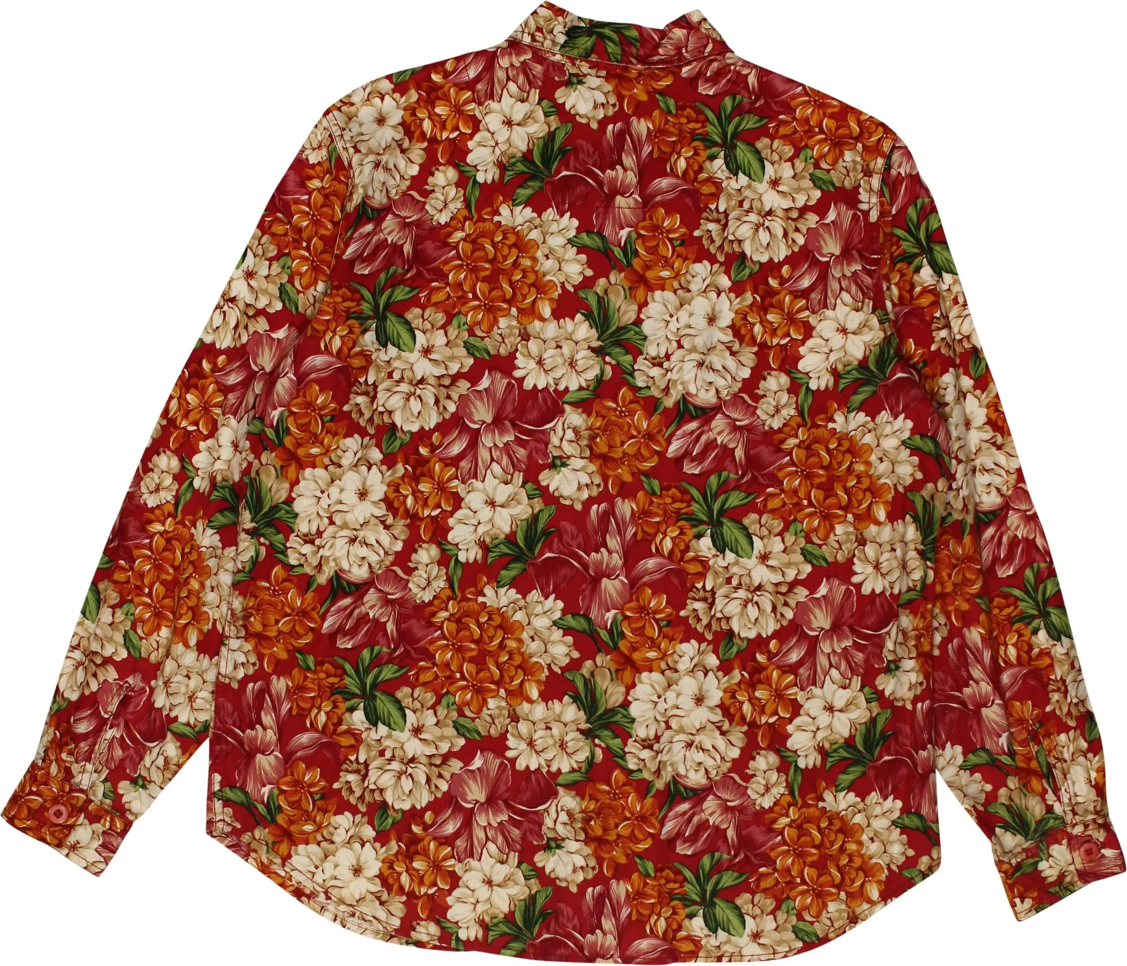 Talbots - Floral Blouse- ThriftTale.com - Vintage and second handclothing