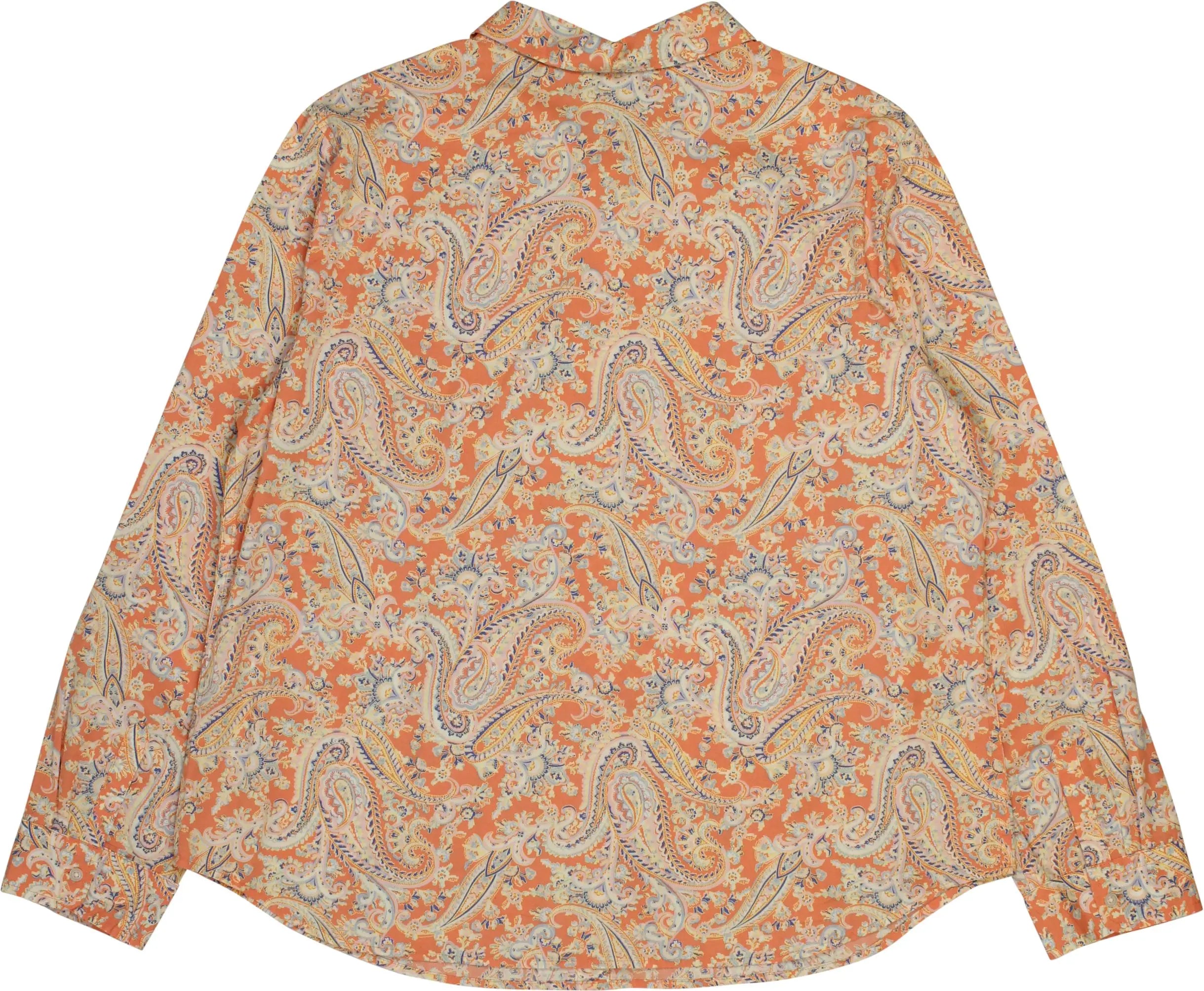 Talbots - Paisley Blouse- ThriftTale.com - Vintage and second handclothing