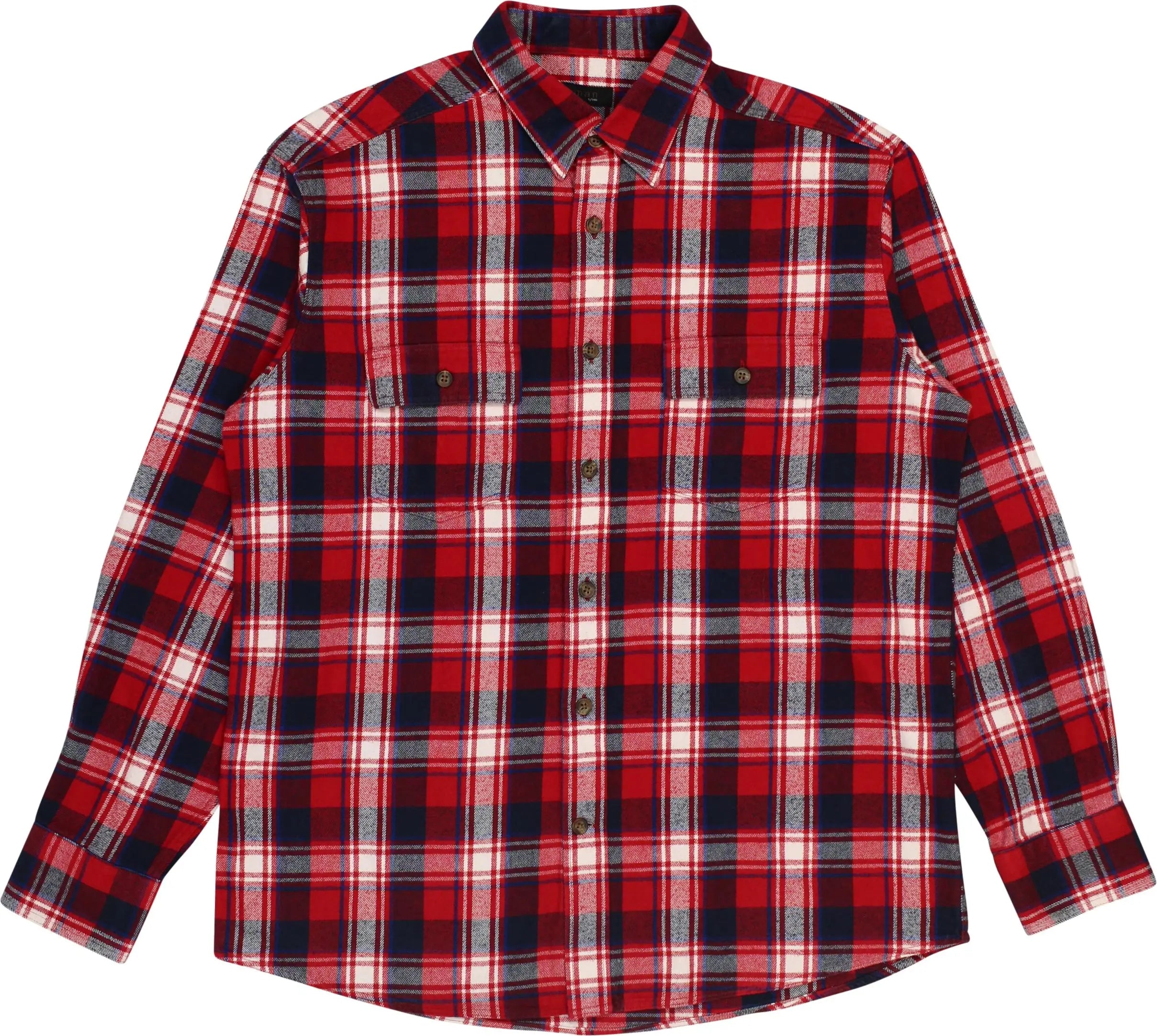Tchibo - Flannel Shirt- ThriftTale.com - Vintage and second handclothing