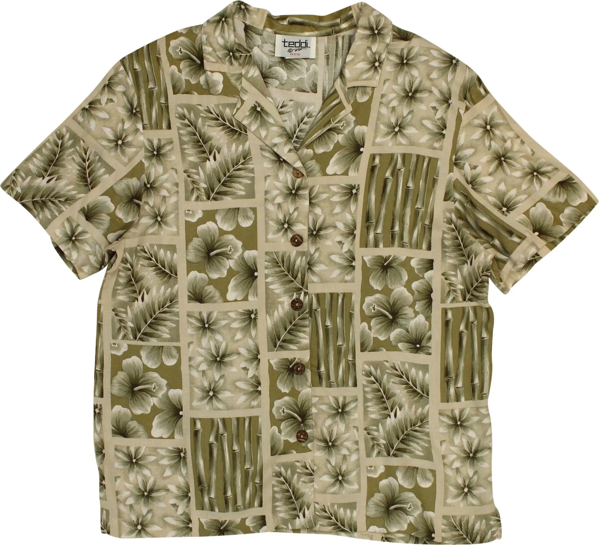 Teddi - 90s Hawaiian Shirt- ThriftTale.com - Vintage and second handclothing