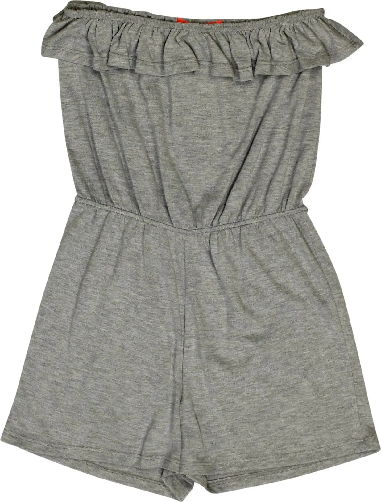 Teen Girls - Grey Strappless Playsuit- ThriftTale.com - Vintage and second handclothing