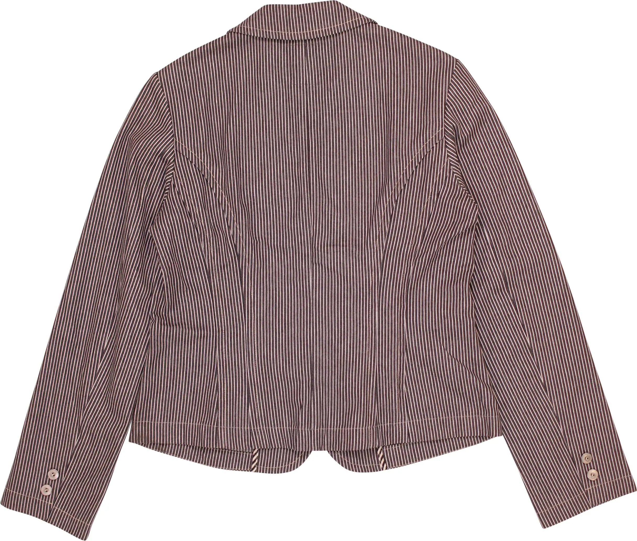 Tender - Striped Blazer Jacket- ThriftTale.com - Vintage and second handclothing
