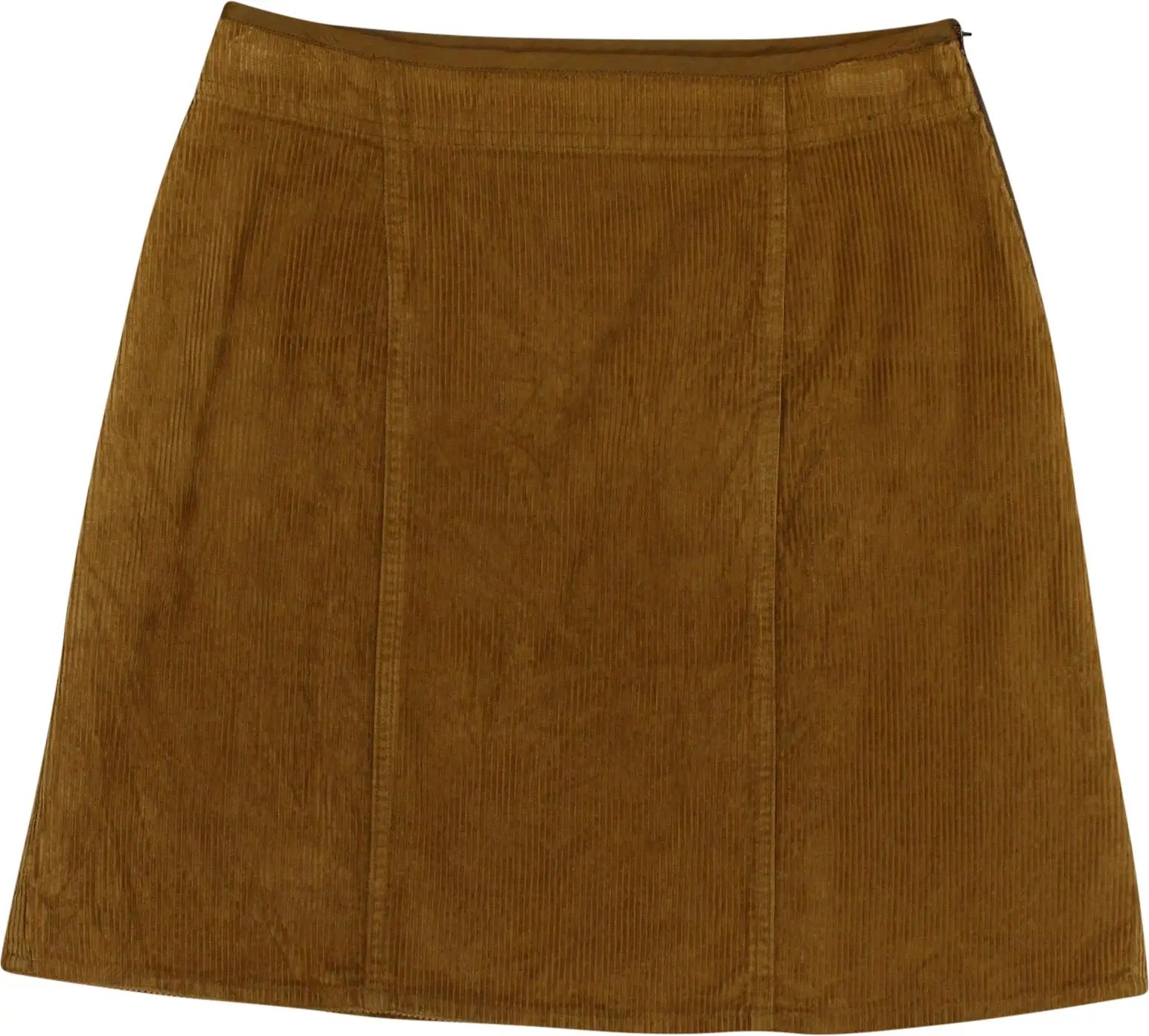 The Barn - Corduroy Skirt- ThriftTale.com - Vintage and second handclothing