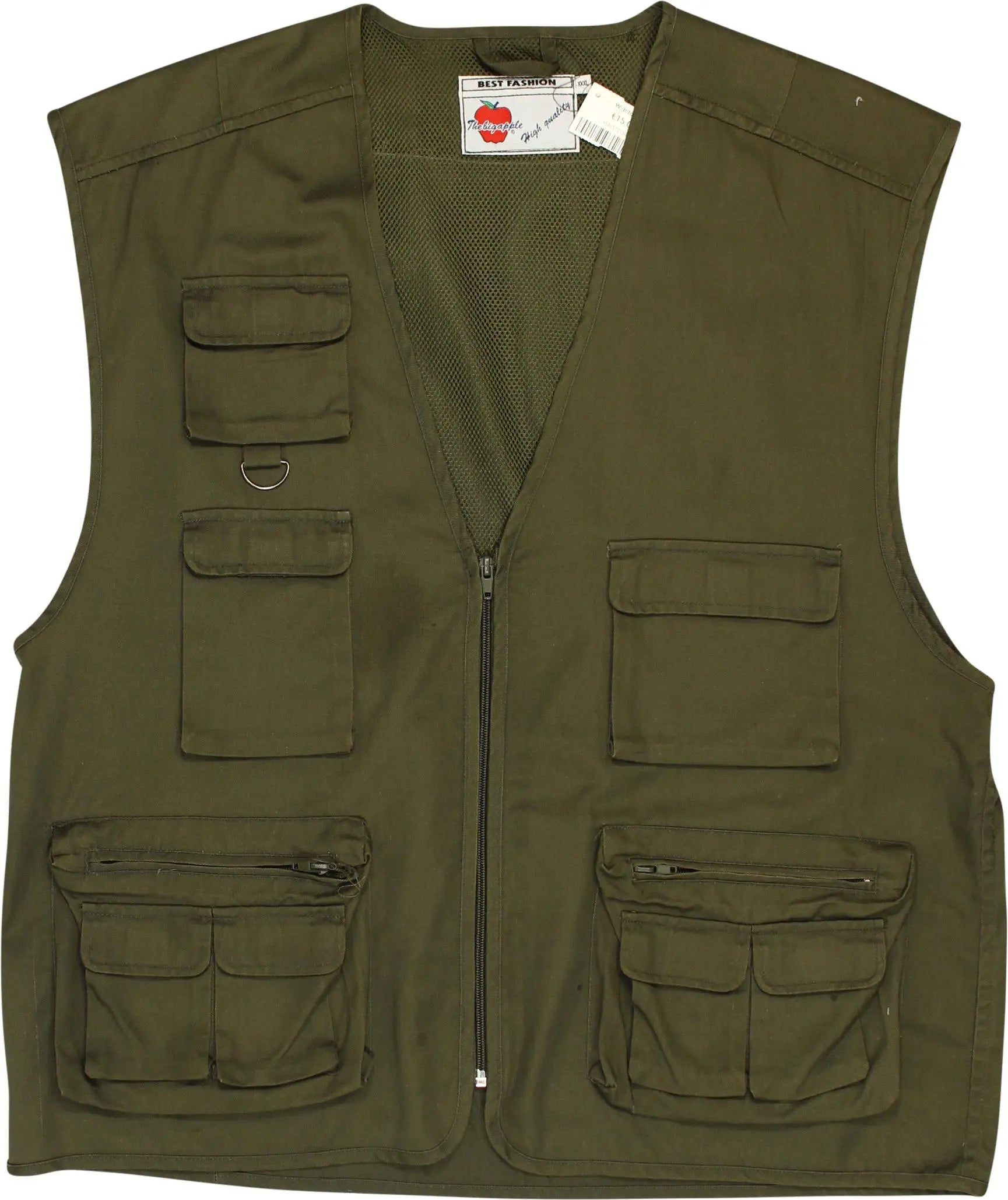 The Big Apple - Waistcoat- ThriftTale.com - Vintage and second handclothing