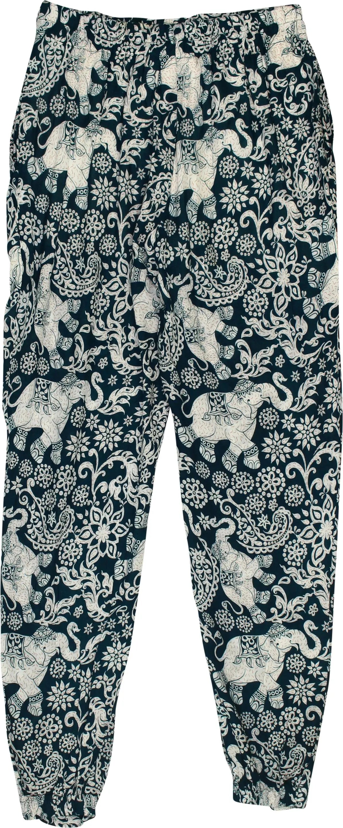 The Elephant Pants - Trousers- ThriftTale.com - Vintage and second handclothing
