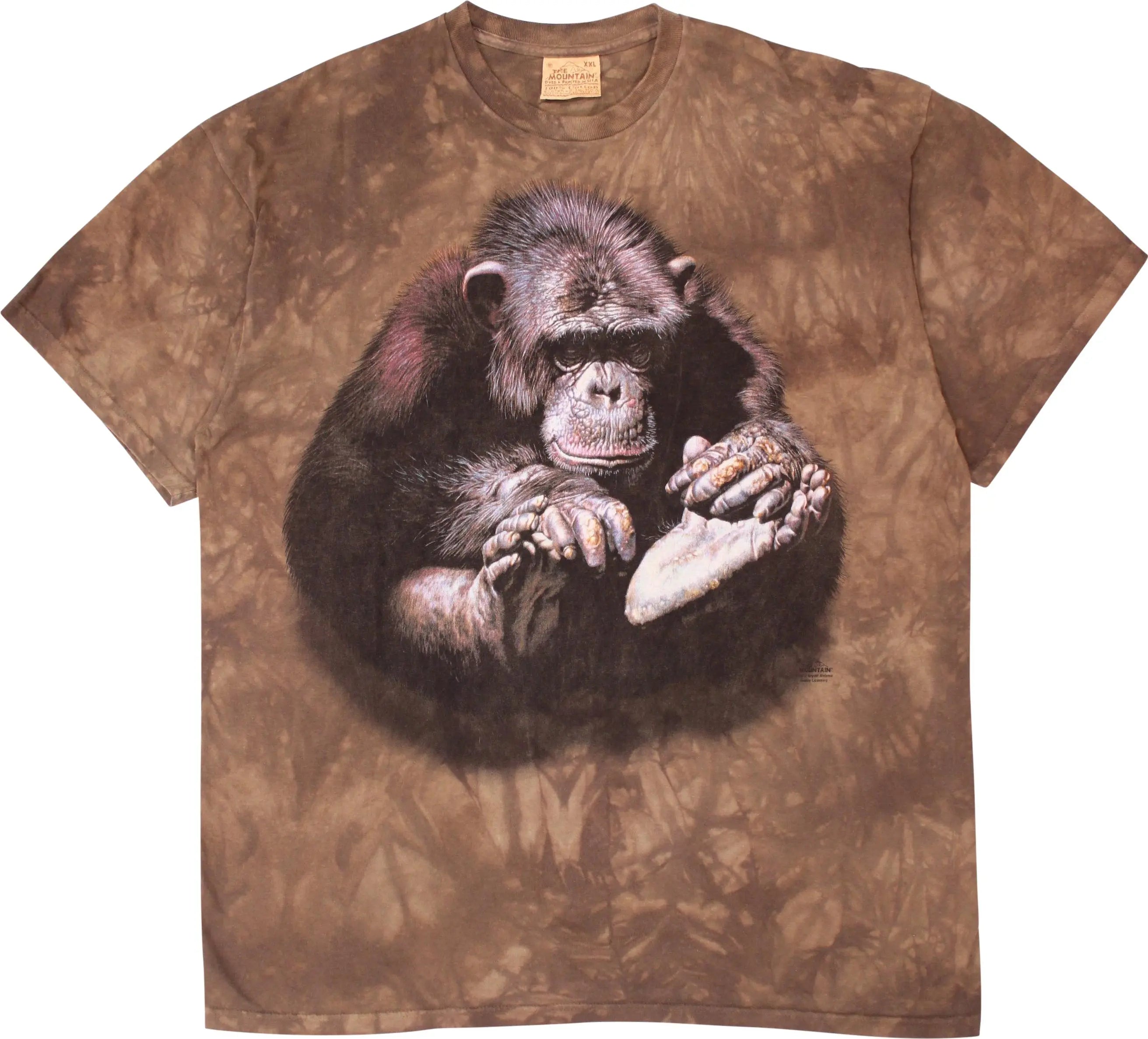 The Mountain - The Mountain Gorilla Print T-shirt- ThriftTale.com - Vintage and second handclothing