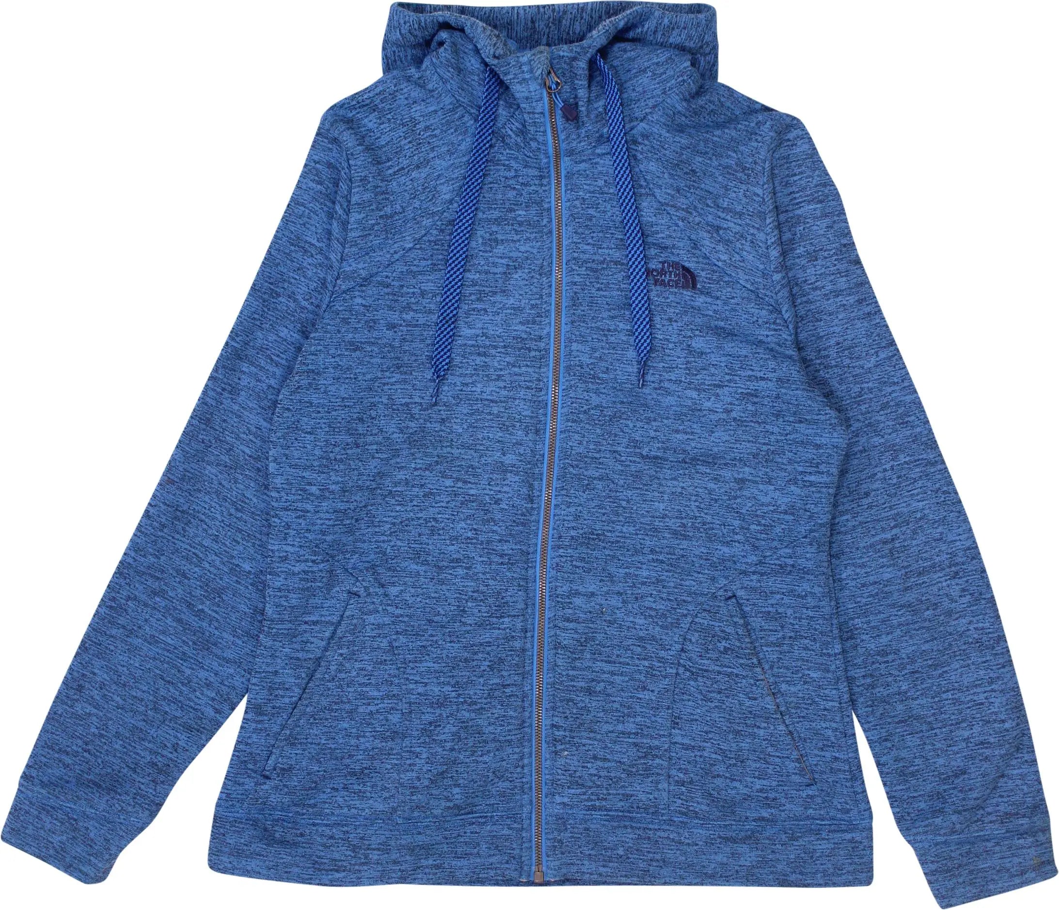 The North Face - Blue Zip-up Hoodie by The North Face- ThriftTale.com - Vintage and second handclothing