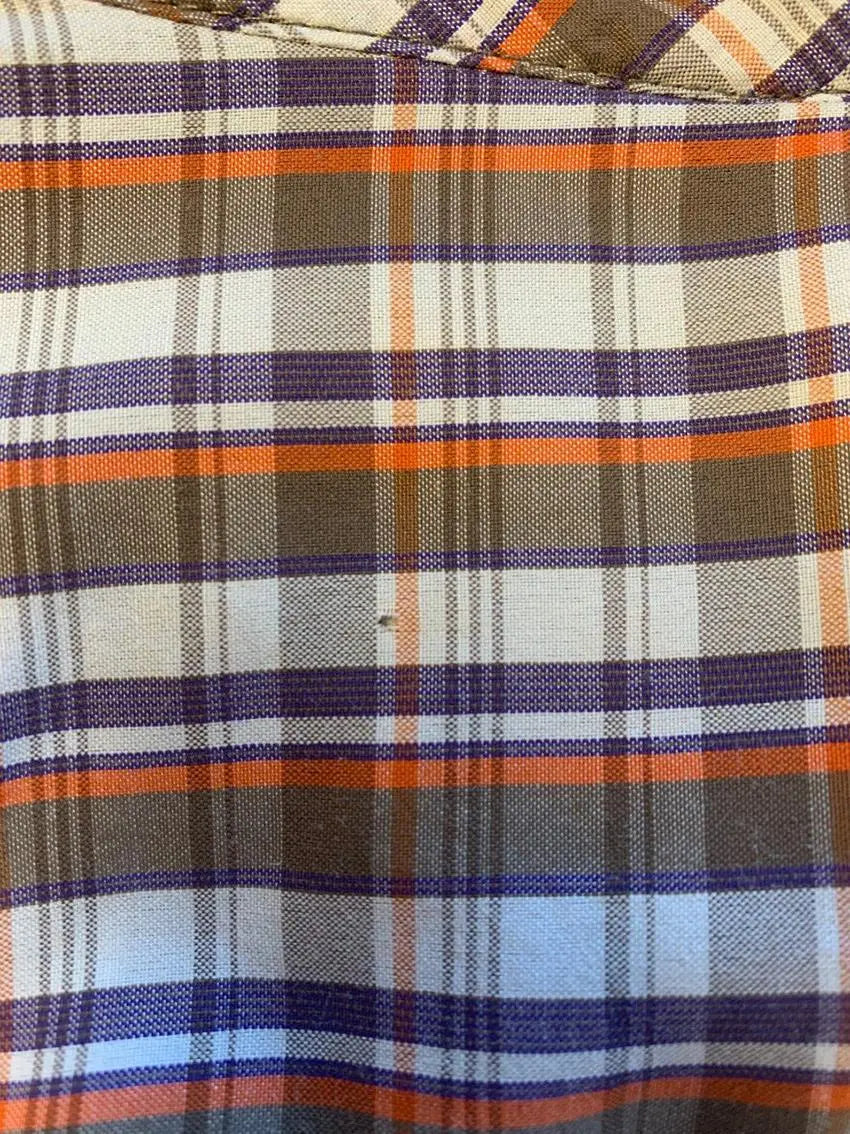 The North Face - Checked Short Sleeve Shirt by The North Face- ThriftTale.com - Vintage and second handclothing