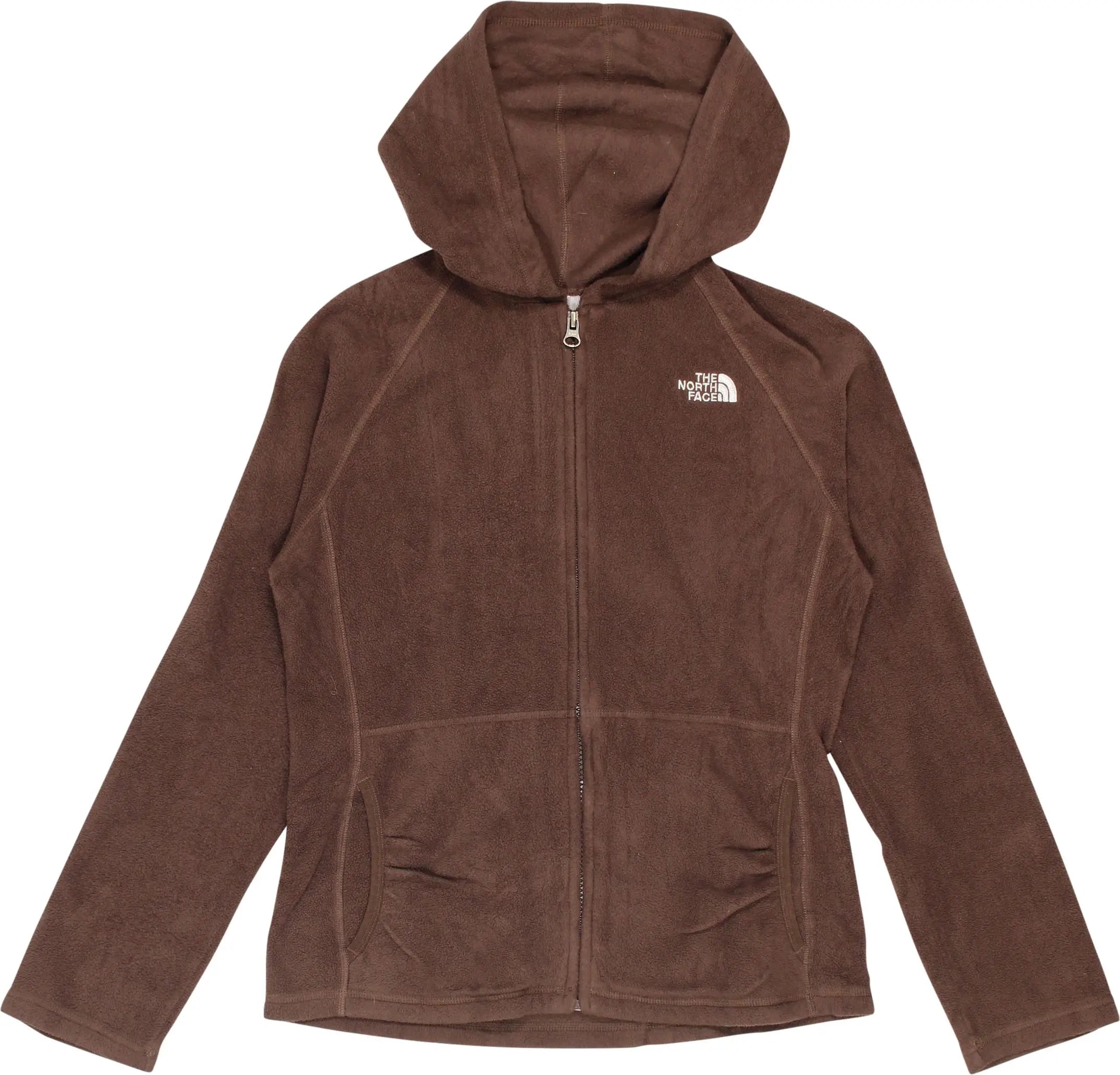 The North Face - Fleece Zip-up Hoodie- ThriftTale.com - Vintage and second handclothing