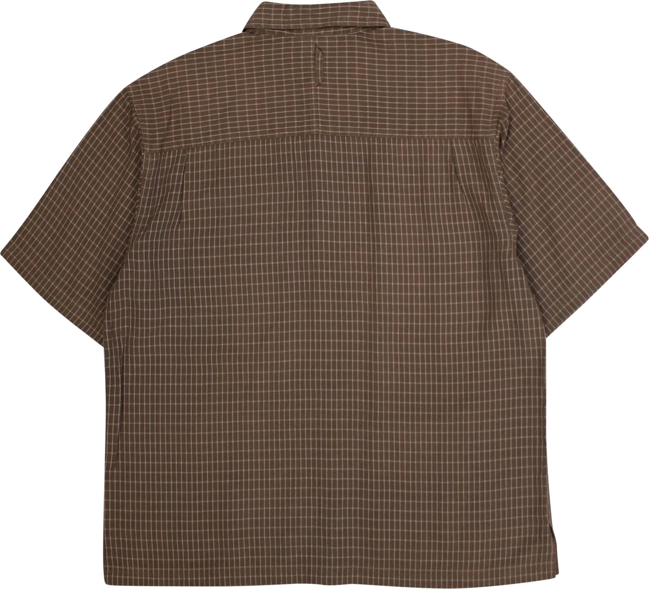 The North Face - Green Checked Short Sleeve Shirt- ThriftTale.com - Vintage and second handclothing