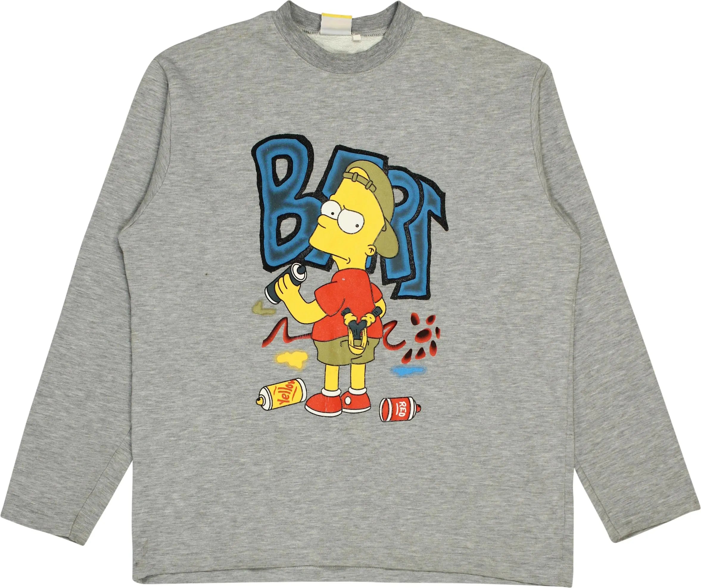 The Simpsons - The Simpsons Sweater- ThriftTale.com - Vintage and second handclothing