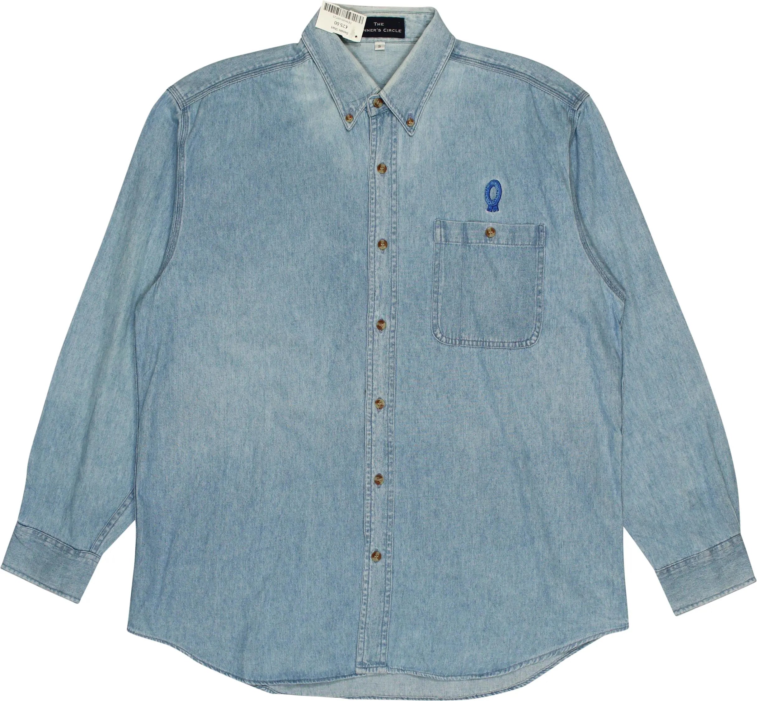 The Winner's Circle - Denim Shirt- ThriftTale.com - Vintage and second handclothing