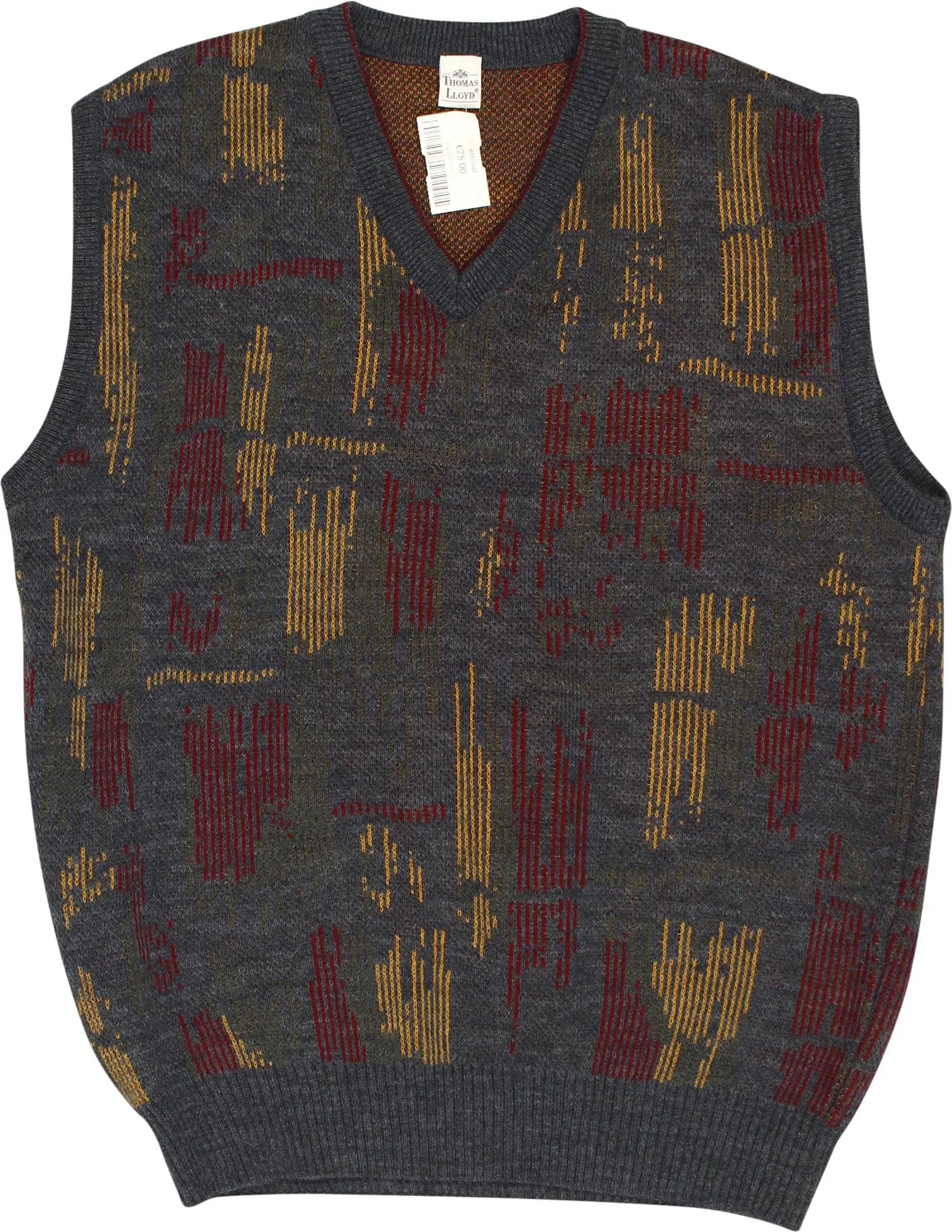 Thomas Lloyd - 90's Waistcoat- ThriftTale.com - Vintage and second handclothing