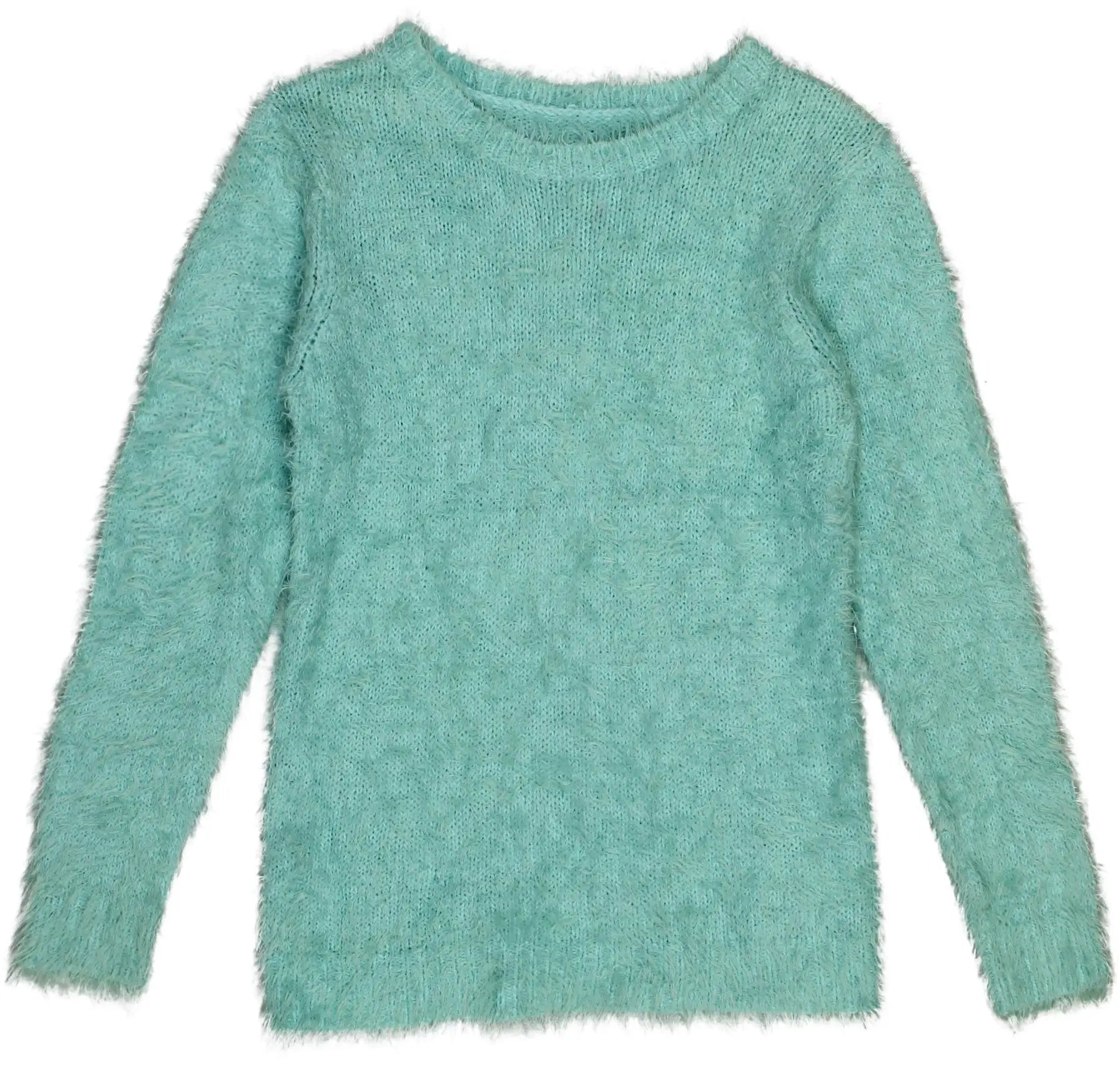 ThriftTale - Fluffy Jumper- ThriftTale.com - Vintage and second handclothing