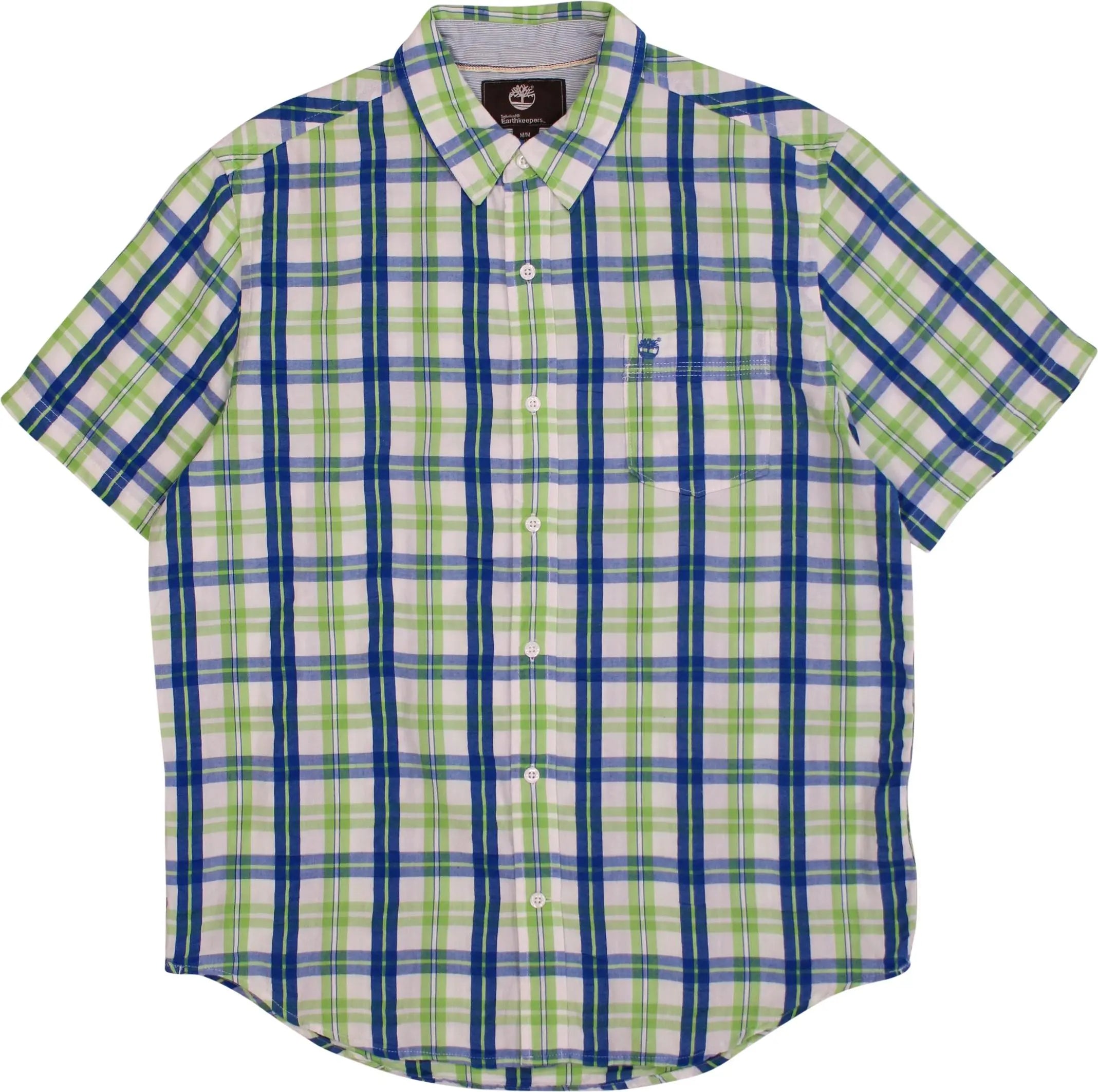 Timberland - Checked Short Sleeve Shirt by Timberland- ThriftTale.com - Vintage and second handclothing