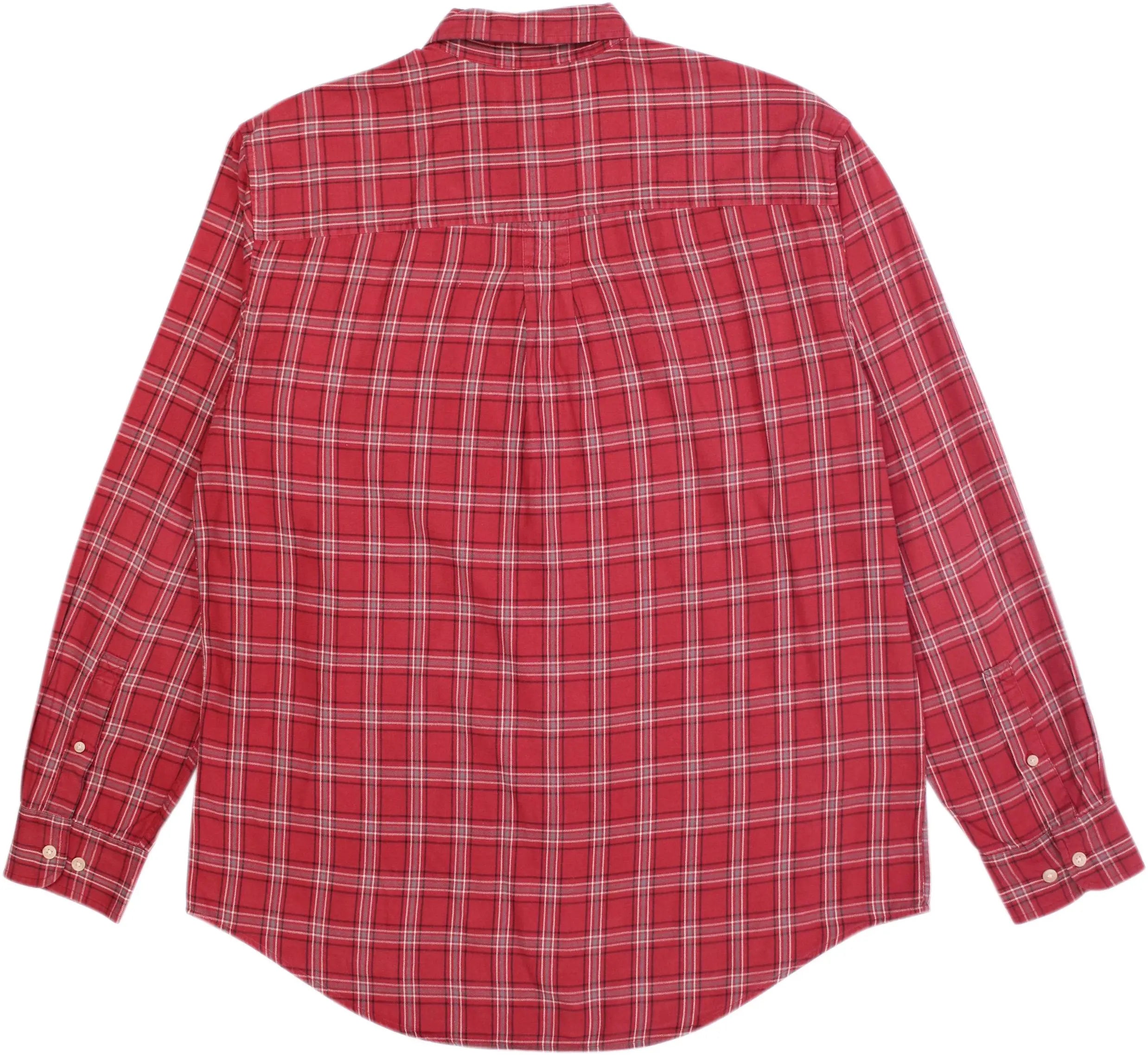 Timberland - Red Checked Shirt by Timberland- ThriftTale.com - Vintage and second handclothing