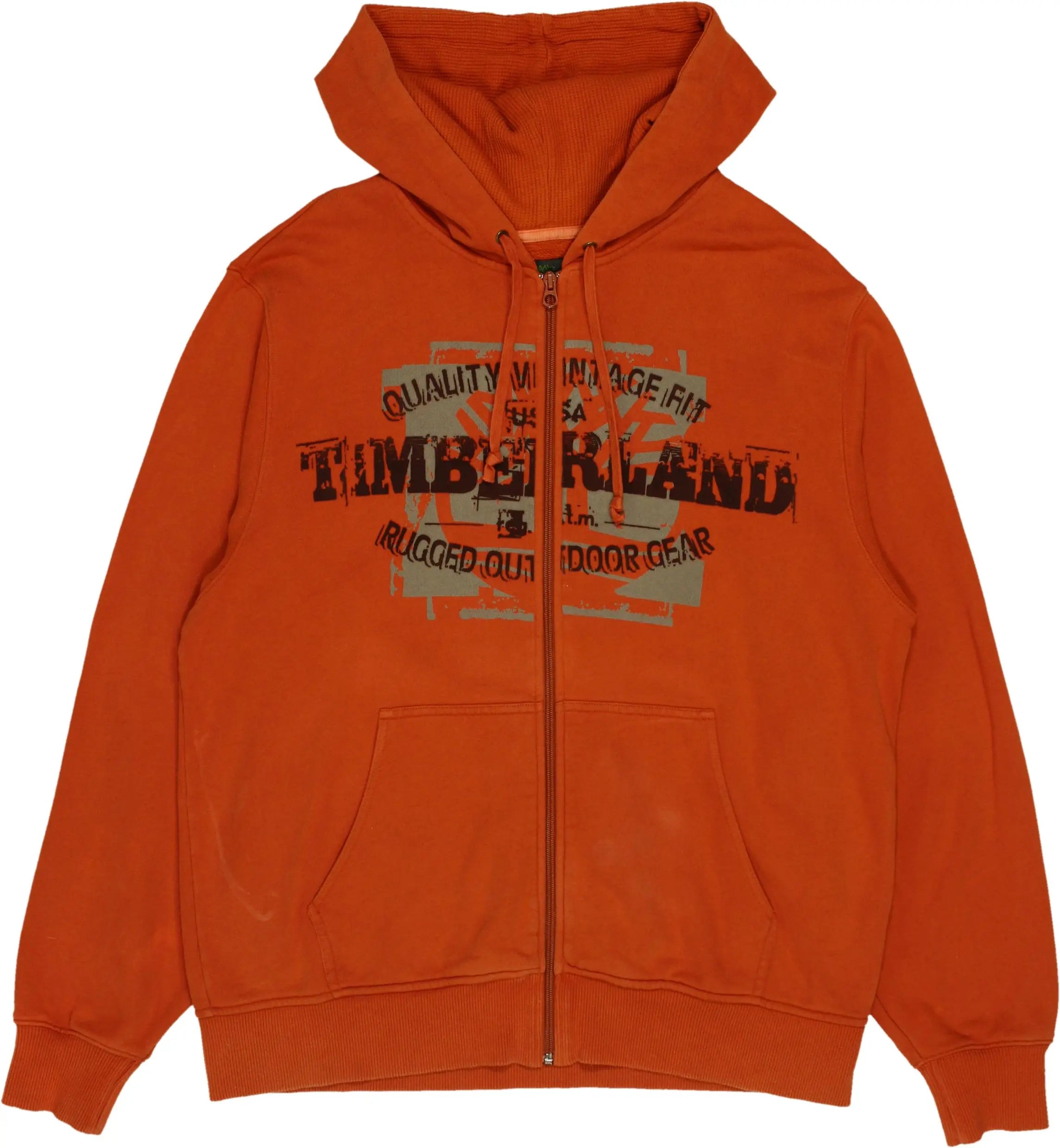 Timberland - Timberland Zip Up Hoodie- ThriftTale.com - Vintage and second handclothing