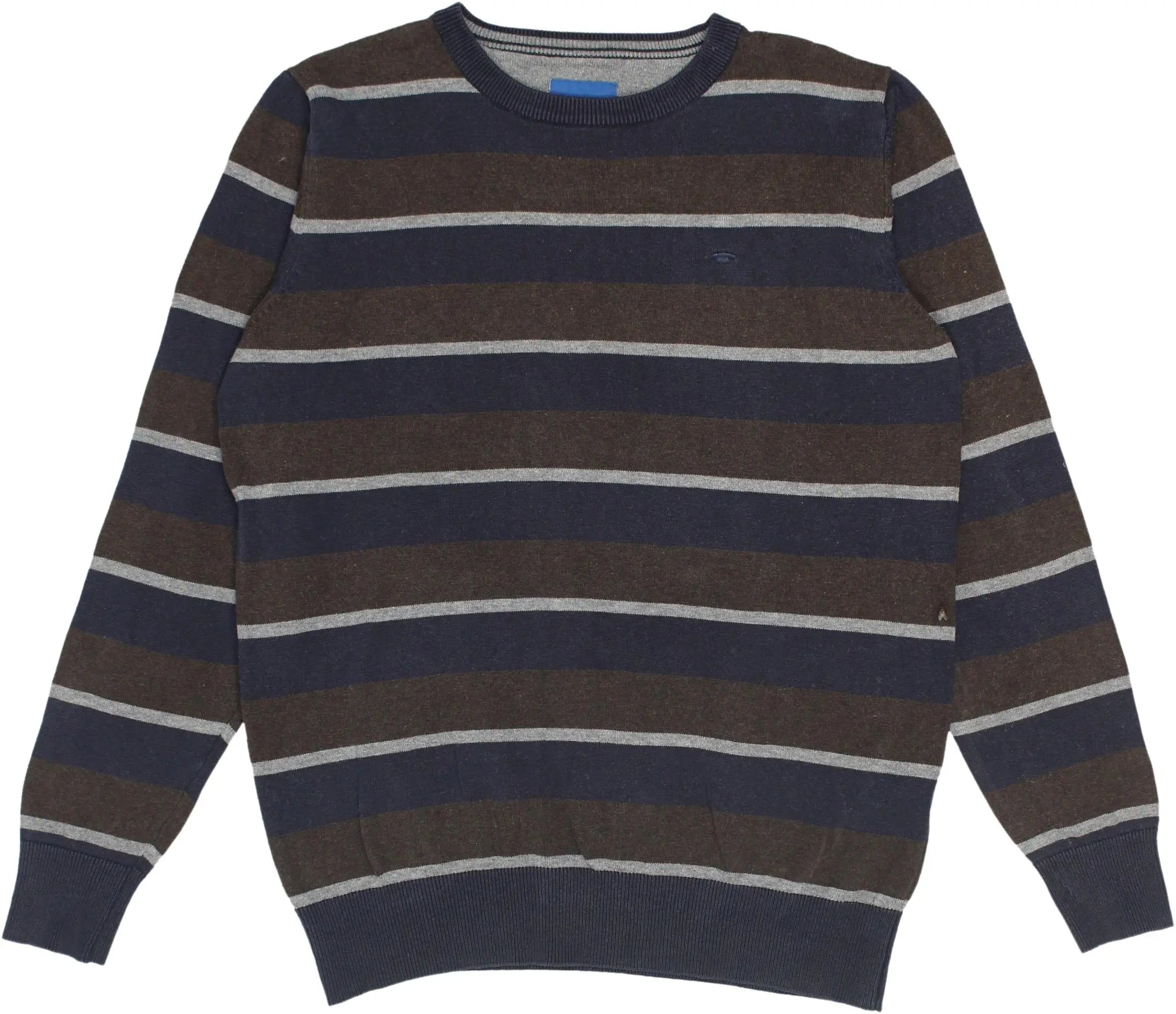 Tom Tailor - Striped Sweater- ThriftTale.com - Vintage and second handclothing