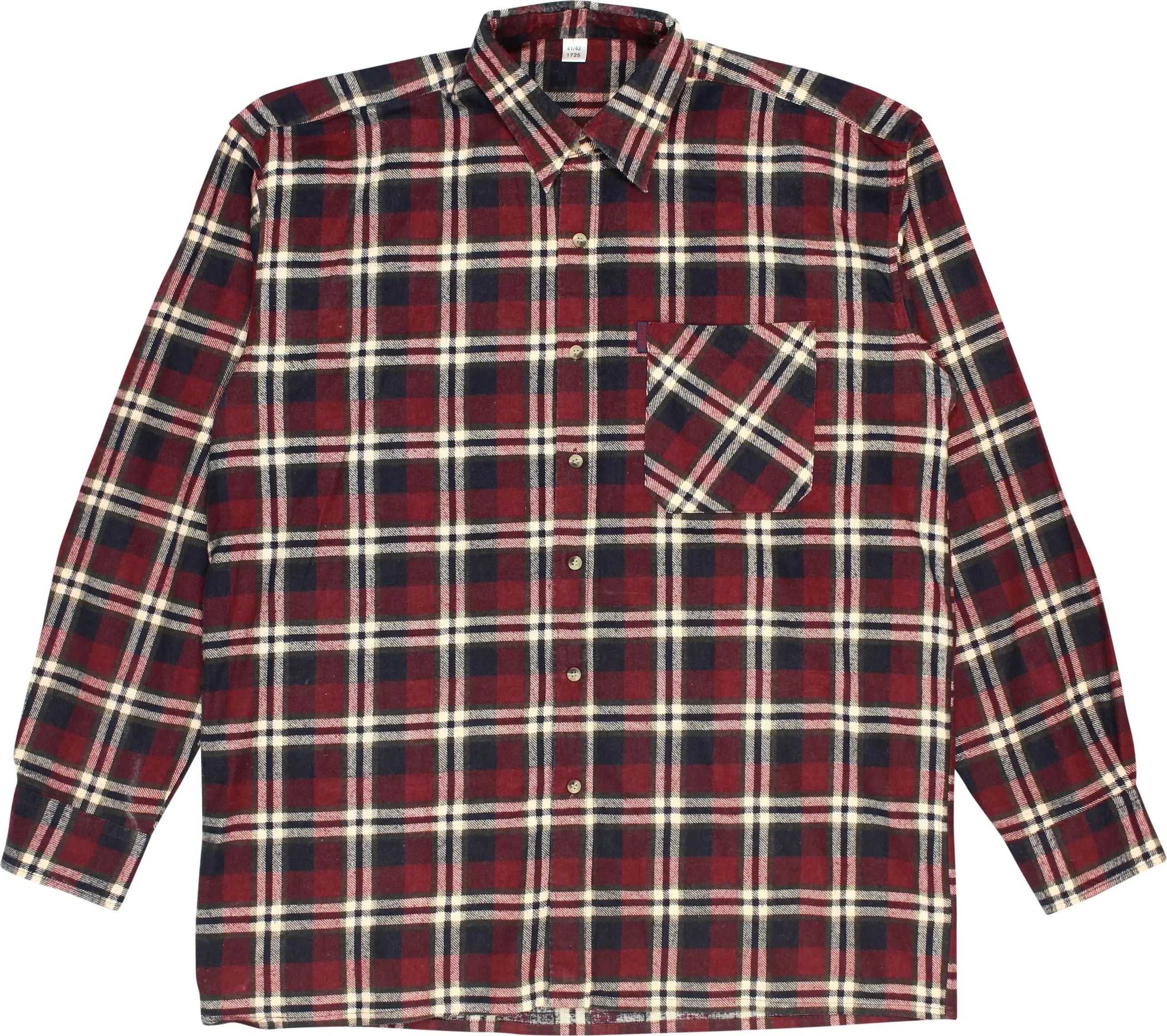 Tommis - Flannel Checked Shirt- ThriftTale.com - Vintage and second handclothing