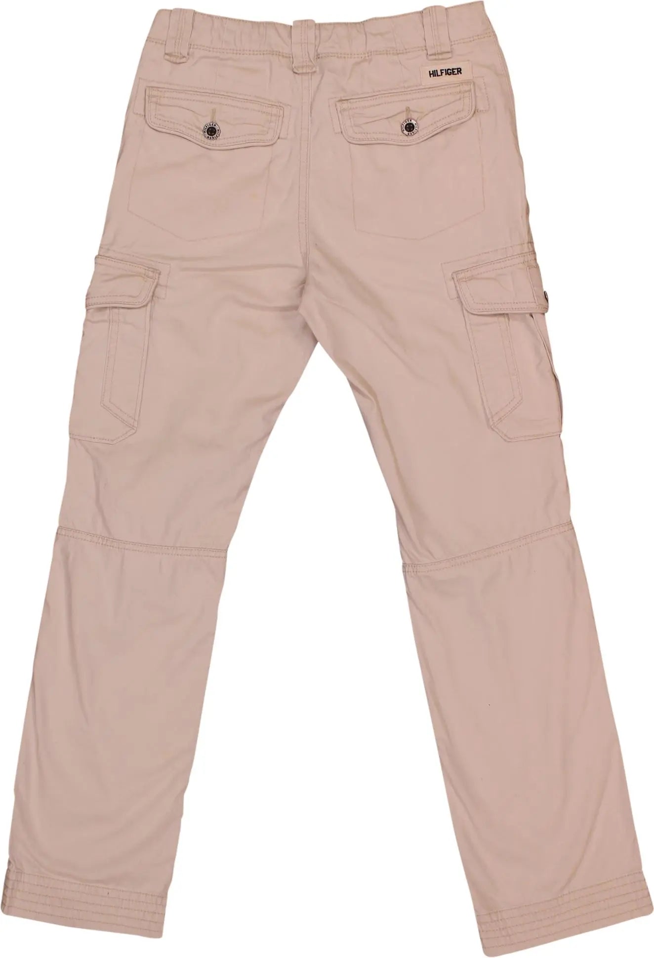 Tommy Hilfiger - Beige Cargo Trousers by Tommy Hilfiger- ThriftTale.com - Vintage and second handclothing
