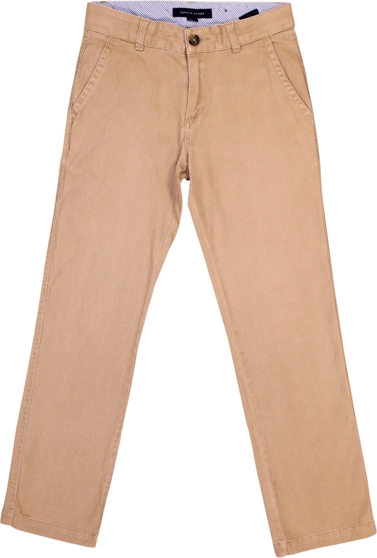Tommy Hilfiger - Beige Trousers by Tommy Hilfiger- ThriftTale.com - Vintage and second handclothing
