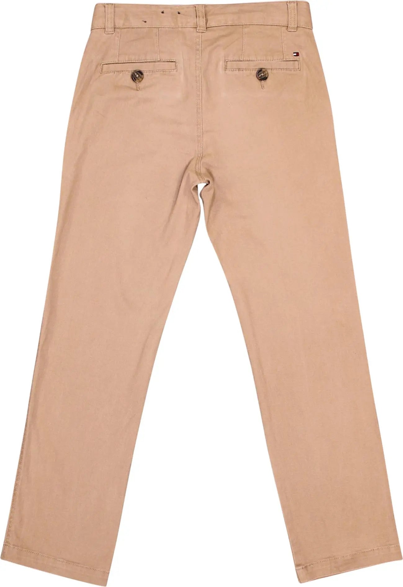 Tommy Hilfiger - Beige Trousers by Tommy Hilfiger- ThriftTale.com - Vintage and second handclothing