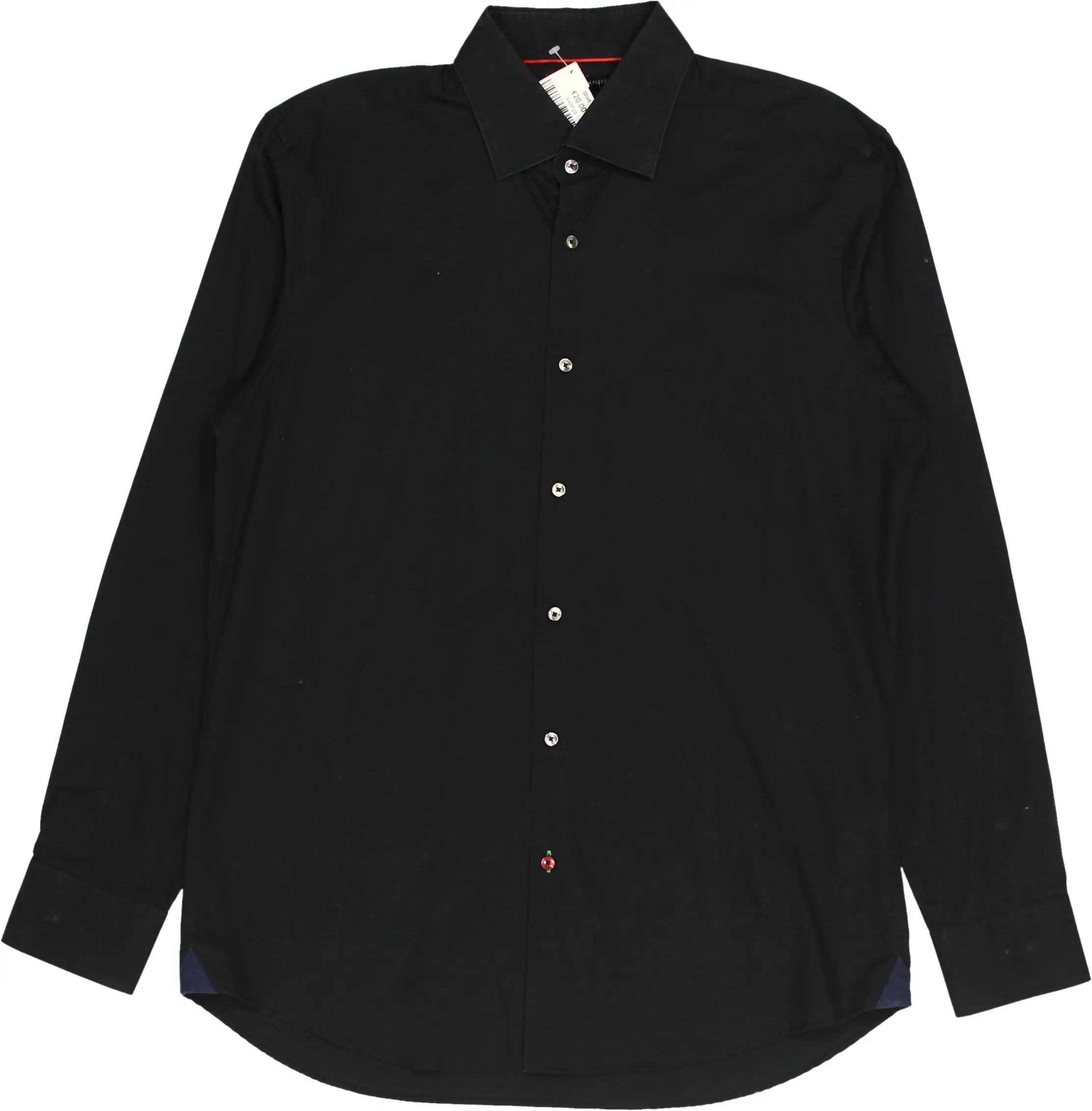 Tommy Hilfiger - Black shirt by Tommy Hilfiger- ThriftTale.com - Vintage and second handclothing