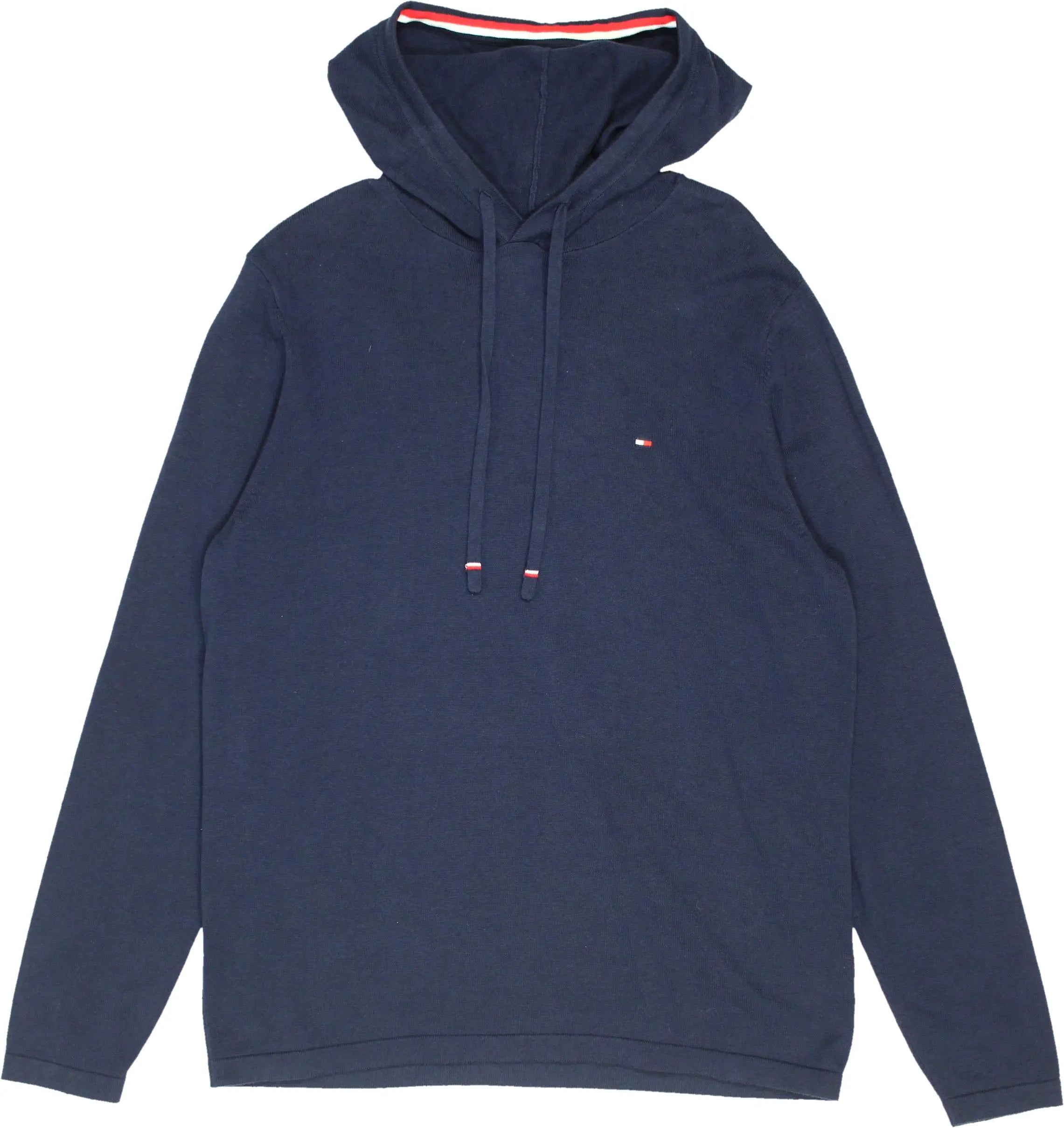 Tommy Hilfiger - Blue Hoodie by Tommy Hilfiger- ThriftTale.com - Vintage and second handclothing