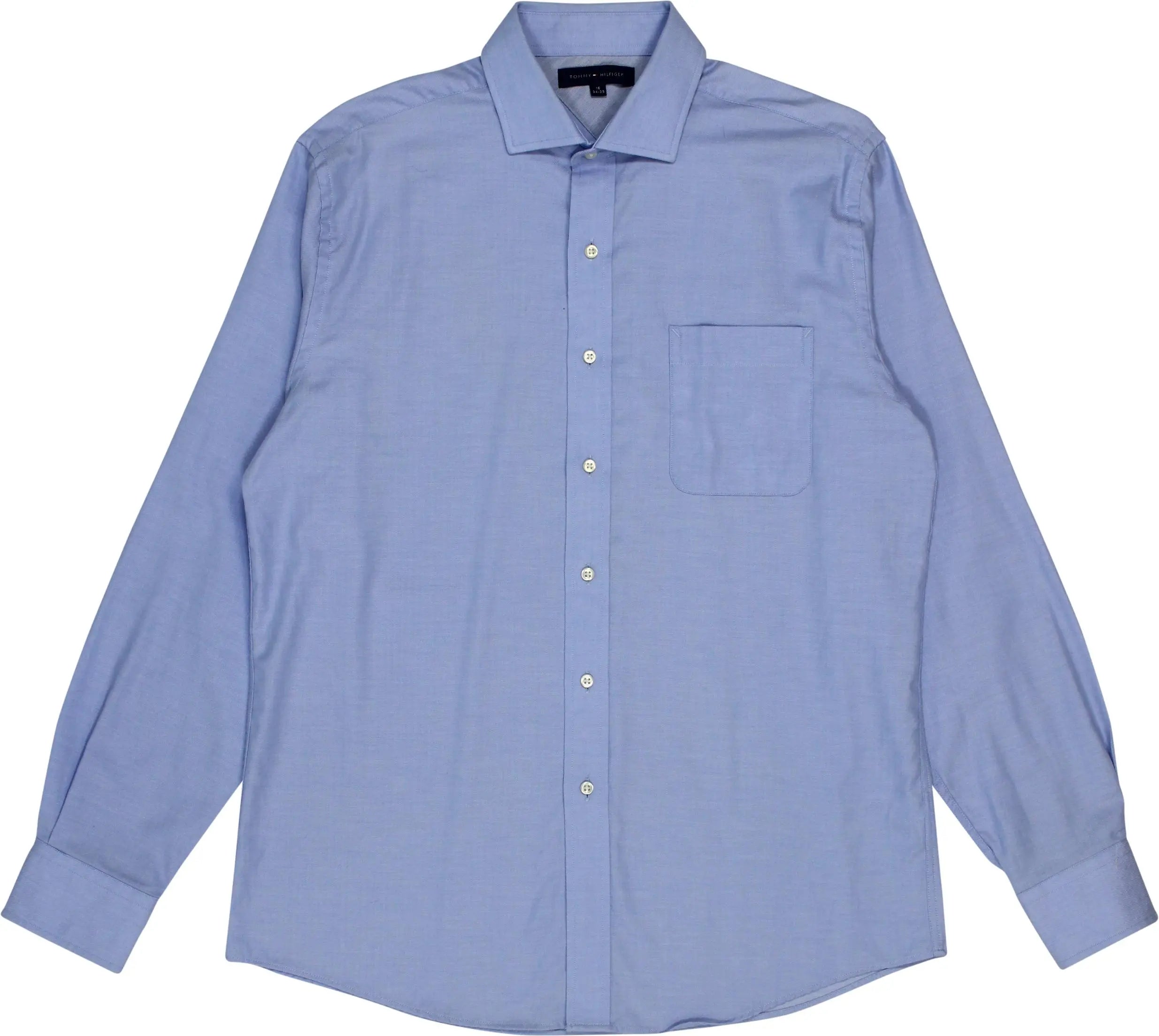 Tommy Hilfiger - Blue Long Sleeve Shirt by Tommy Hilfiger- ThriftTale.com - Vintage and second handclothing
