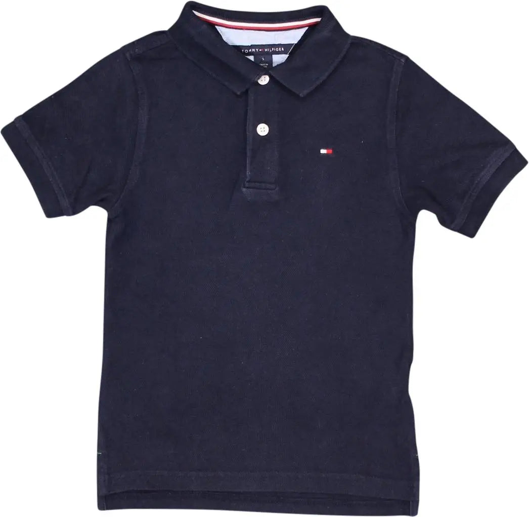 Tommy Hilfiger - Blue Polo Shirt by Tommy Hilfiger- ThriftTale.com - Vintage and second handclothing